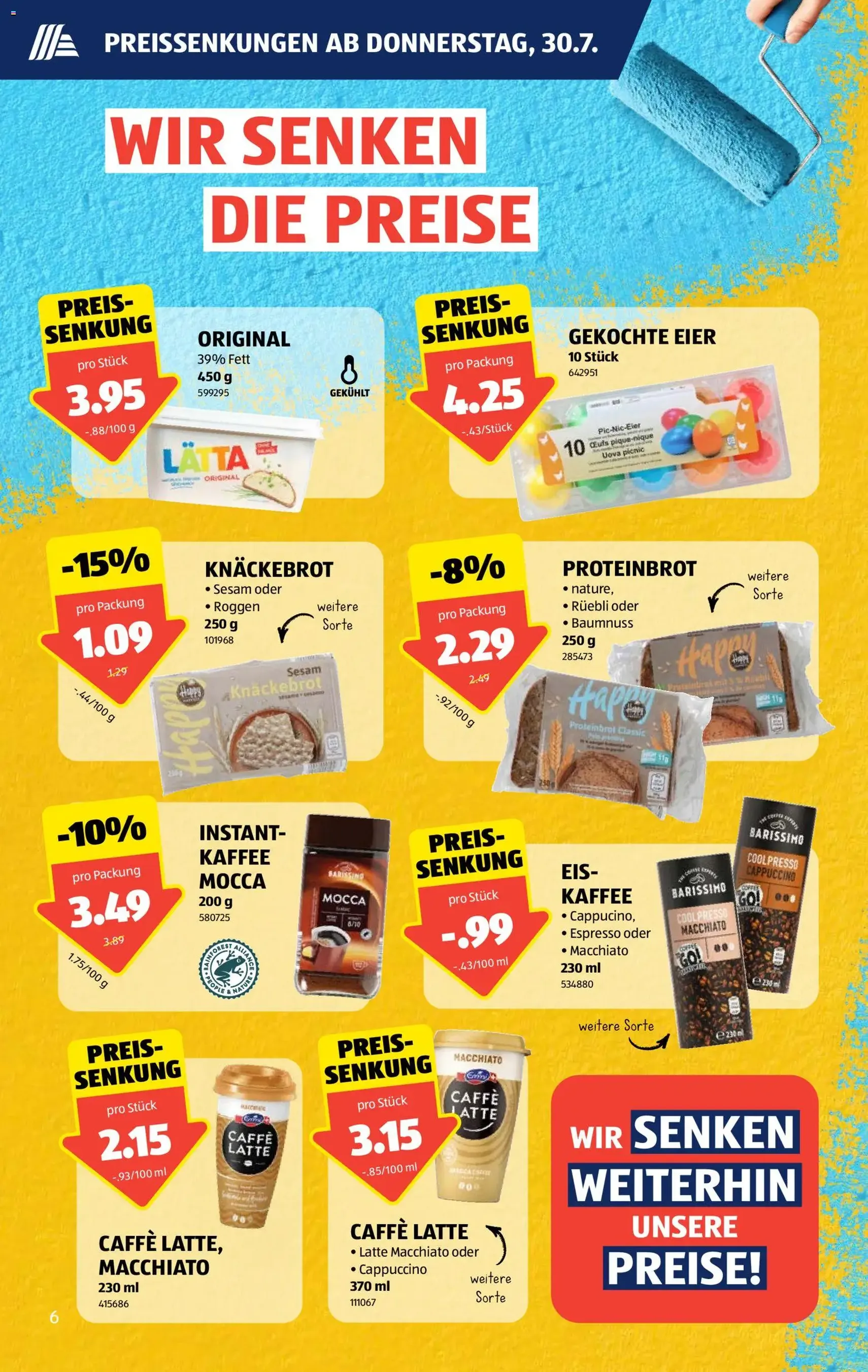Aldi aktionen - Gültiger Prospekt ab 30.07.2026, Seite 6 von insgesamt 43