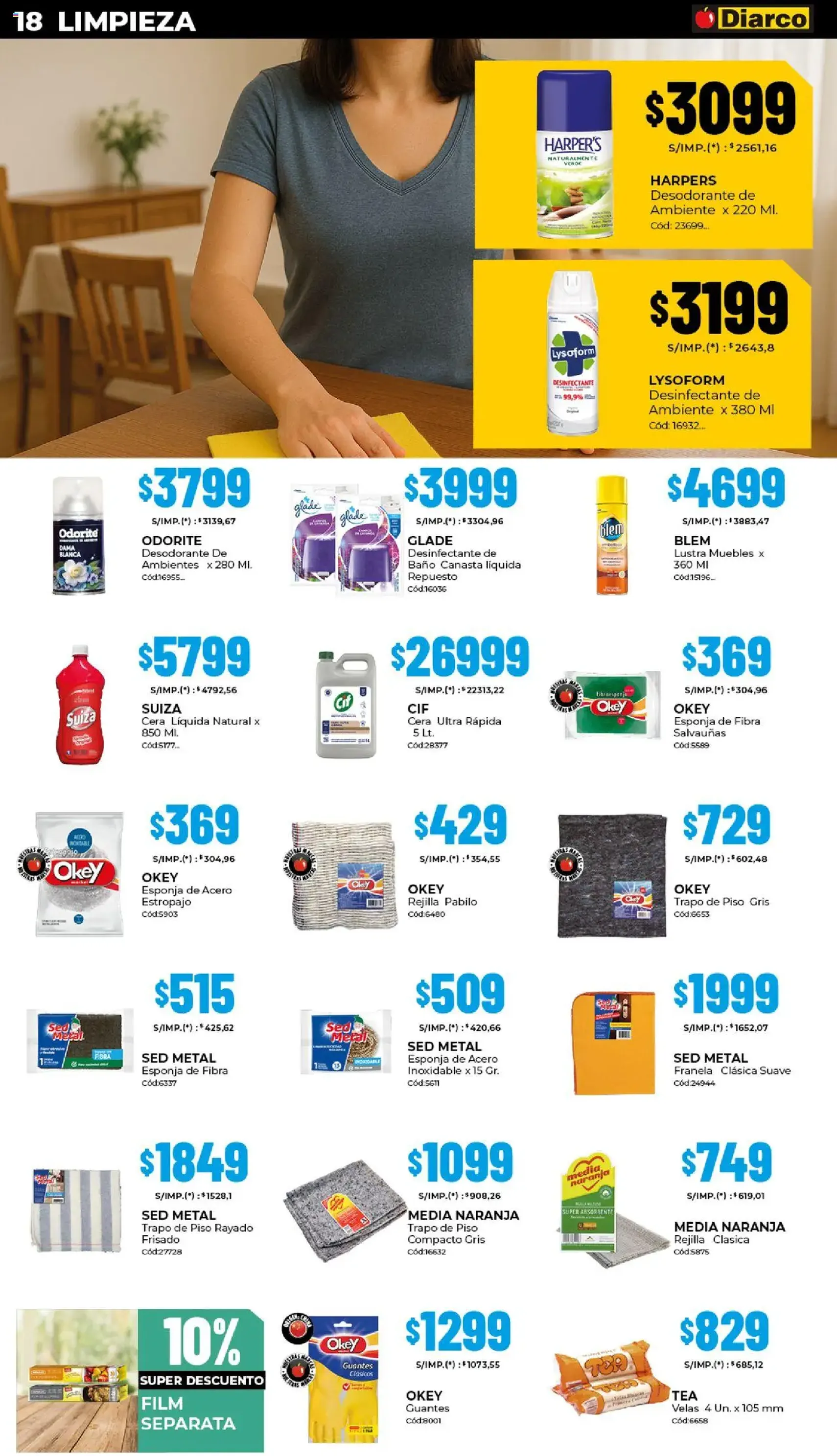 Diarco - Ofertas Sur - folleto válido desde 29/09/2025 página 18 de 22