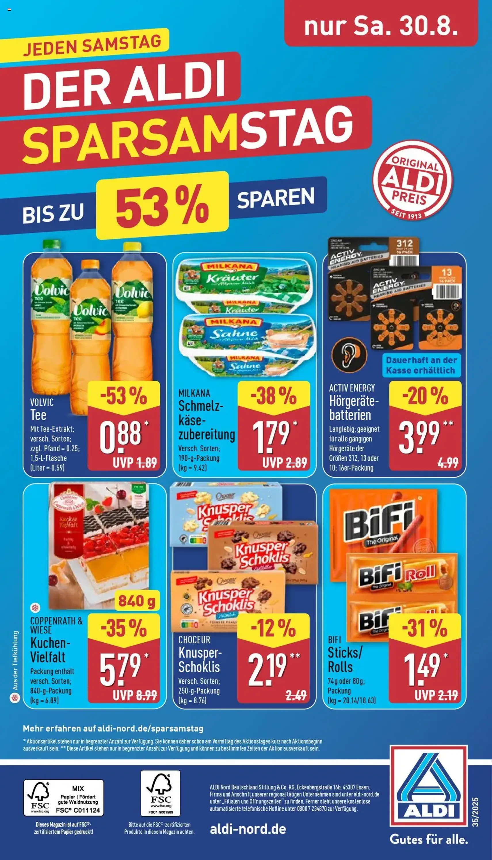 Aldi Prospekt - Gültiger Prospekt ab 25.08.2025, Seite 36 von insgesamt 45 Aldi Prospekt - Gültiger Prospekt ab 25.08.2025, Seite 36 von insgesamt 45