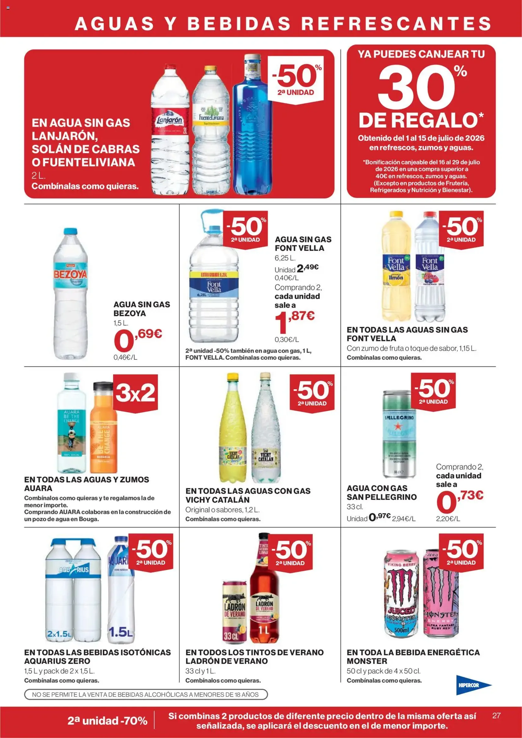 Hipercor catálogo - folleto válido desde 16/07/2026 página 27 de 56