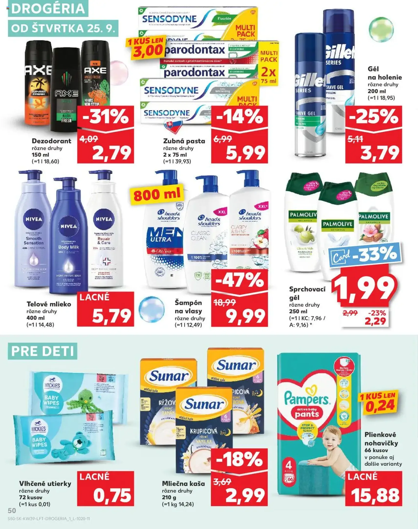 Kaufland SK Bratislava-Devínska Nová Ves - 2025.09.25. érvényes szórólap 50 oldal 78 oldalból