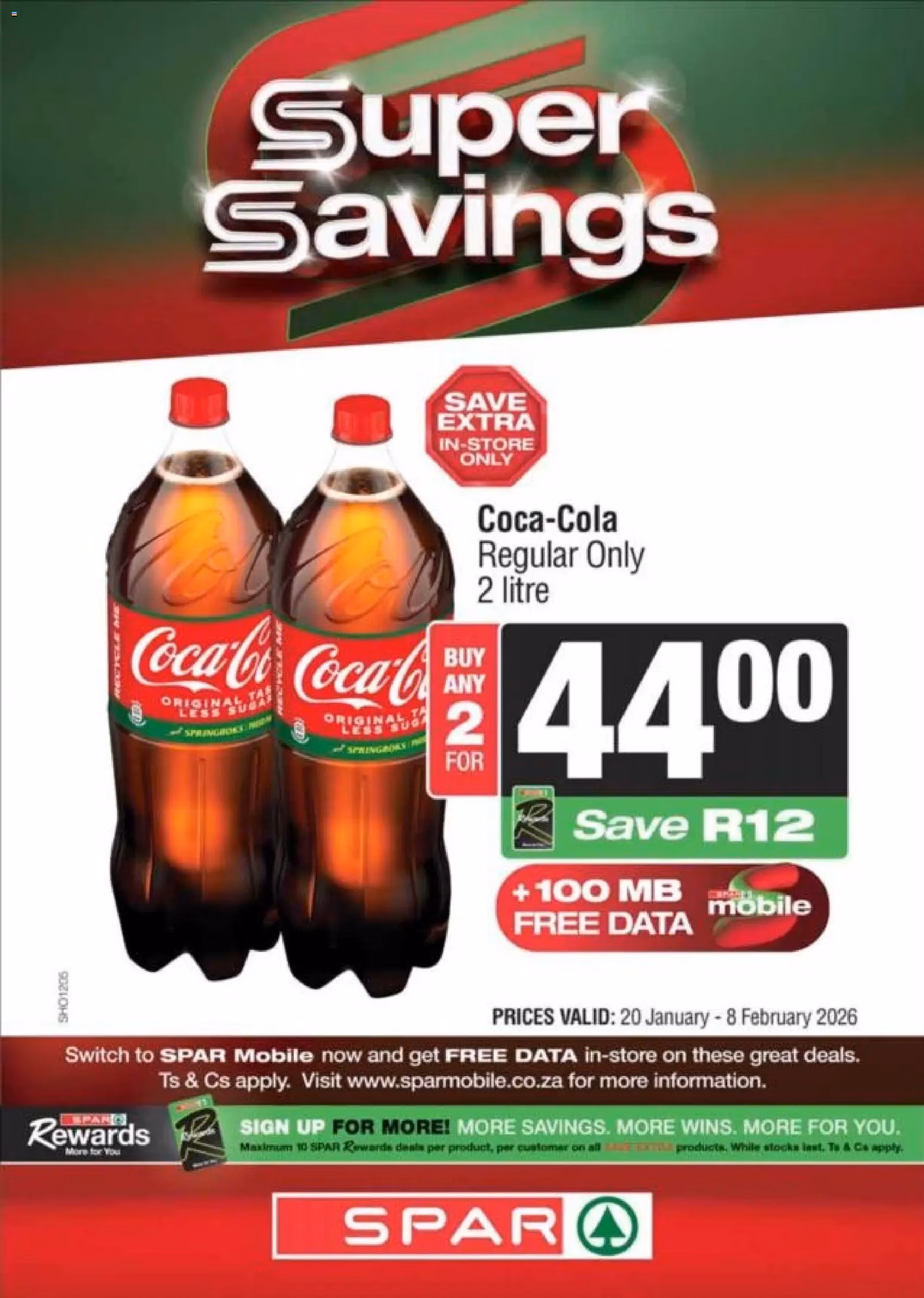Superspar Specials - valid flyer from 20/01/2026, page 15 of 15