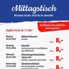 Markant Mittagstisch - Prospekt Vorschau gültig ab 18.05.2026