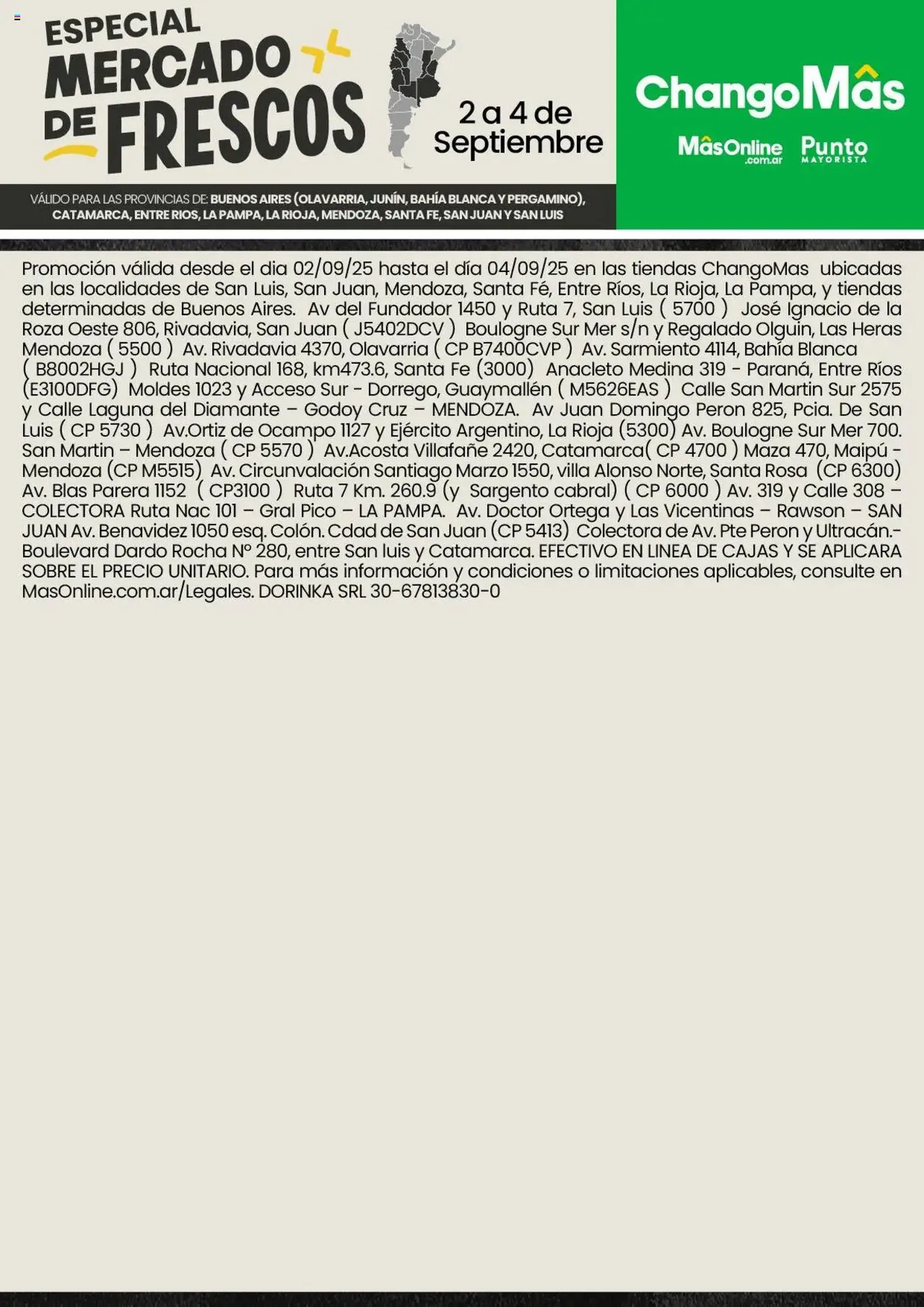 Punto Mayorista catálogo - folleto válido desde 02/09/2025 página 2 de 2