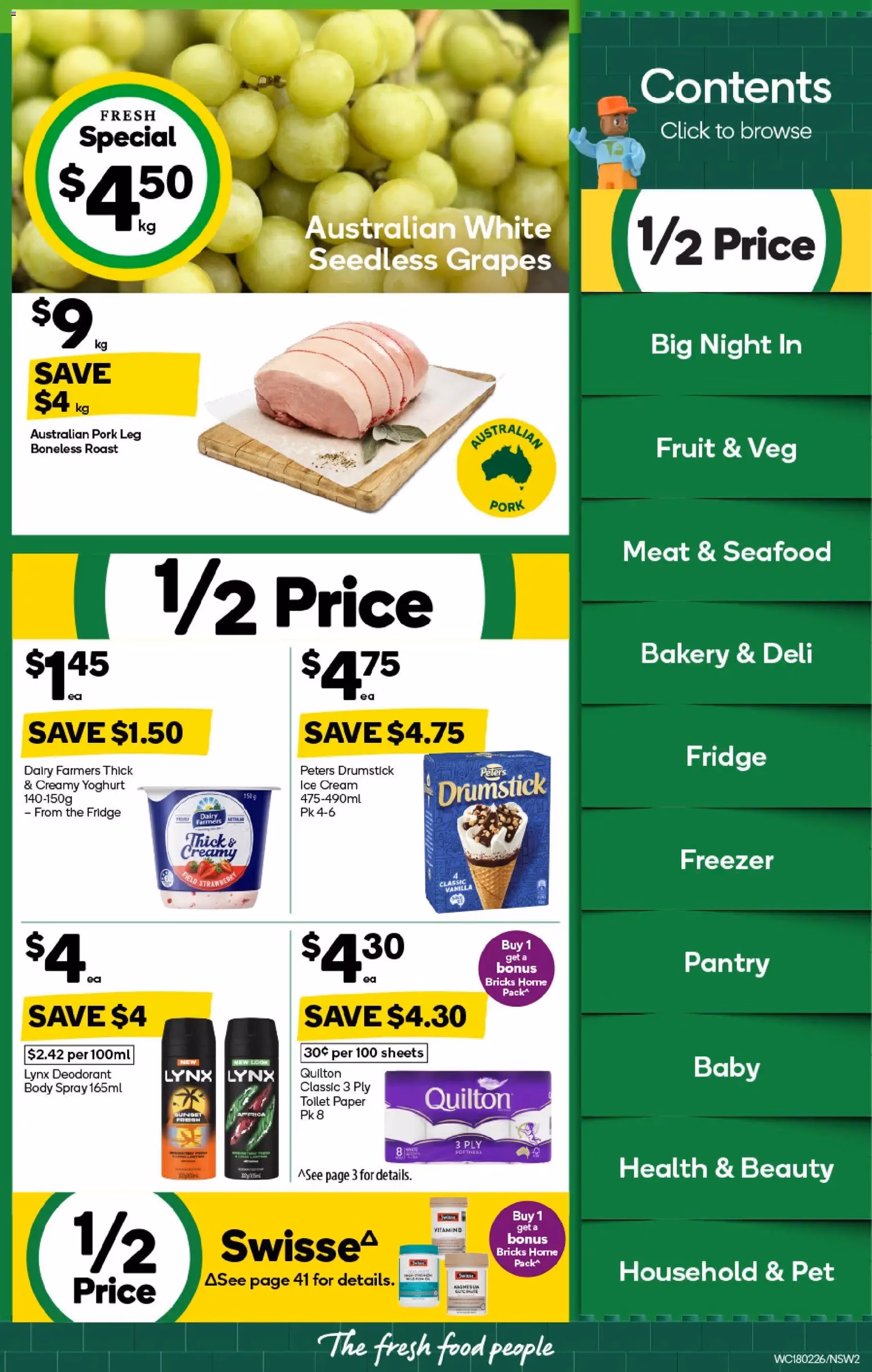 Weekly catalogue Woolworths 18/02 - valid flyer from 18/02/2026, page 2 of 50