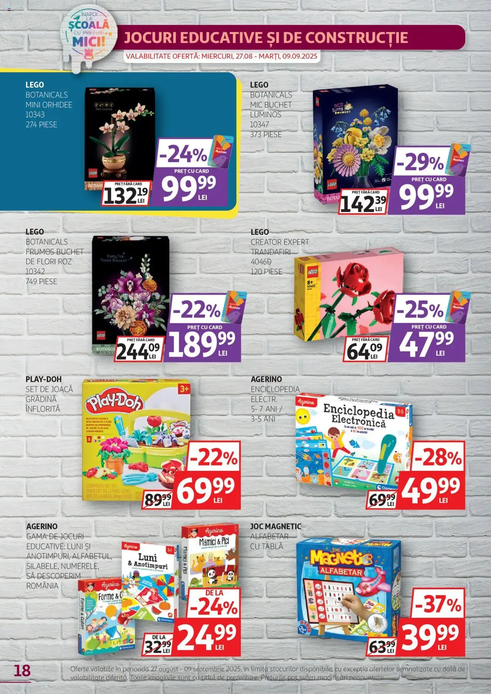 Catalog Auchan - cataloage valabile începând cu 27.08.2025 pagina 18 din 28 Catalog Auchan - cataloage valabile începând cu 27.08.2025 pagina 18 din 28