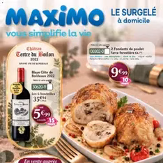 Maximo catalogue - Prévisualisation du catalogue valable à partir du 26/10/2026