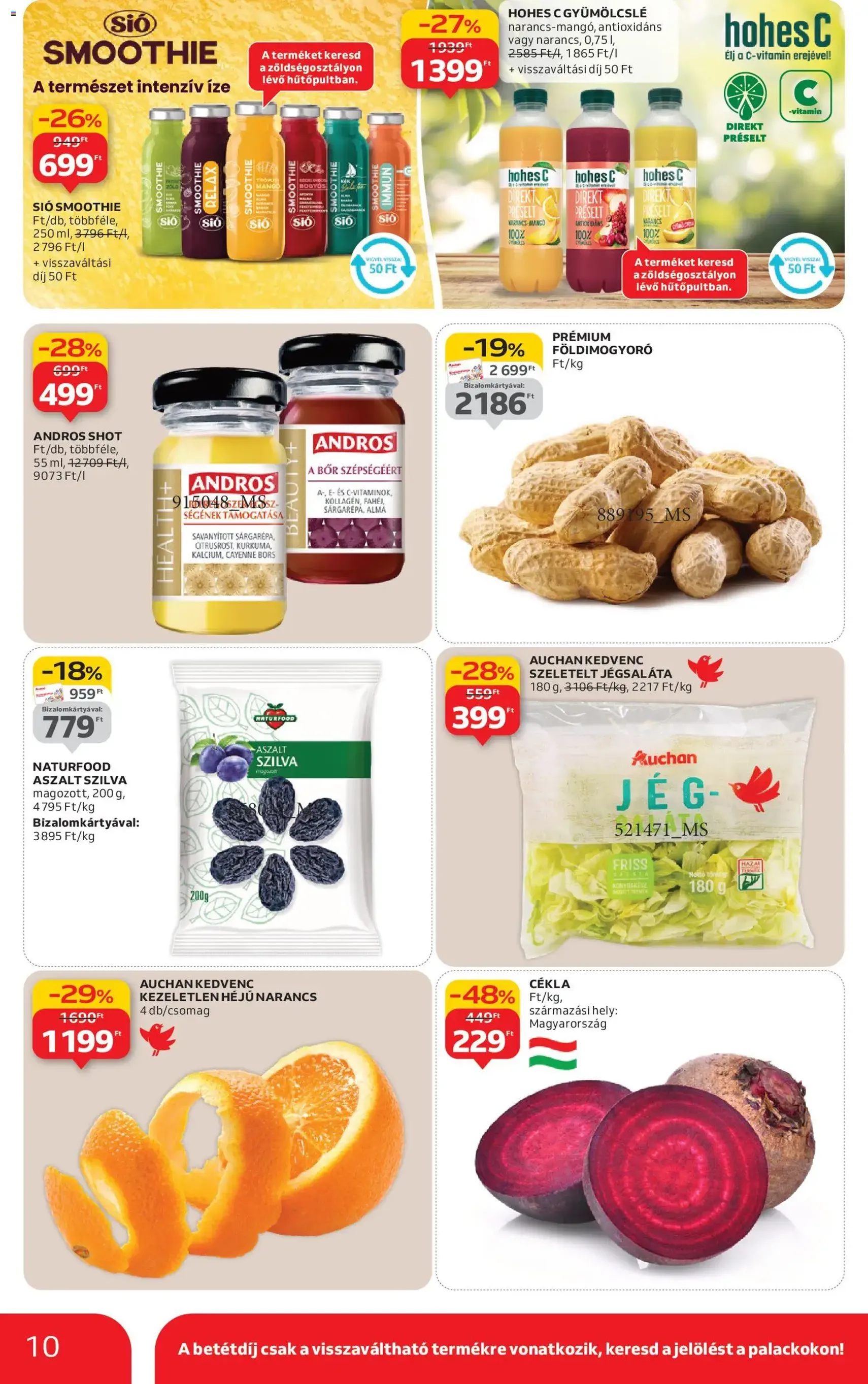 Auchan Akciós újság - 2025.12.18. érvényes szórólap 10 oldal 60 oldalból