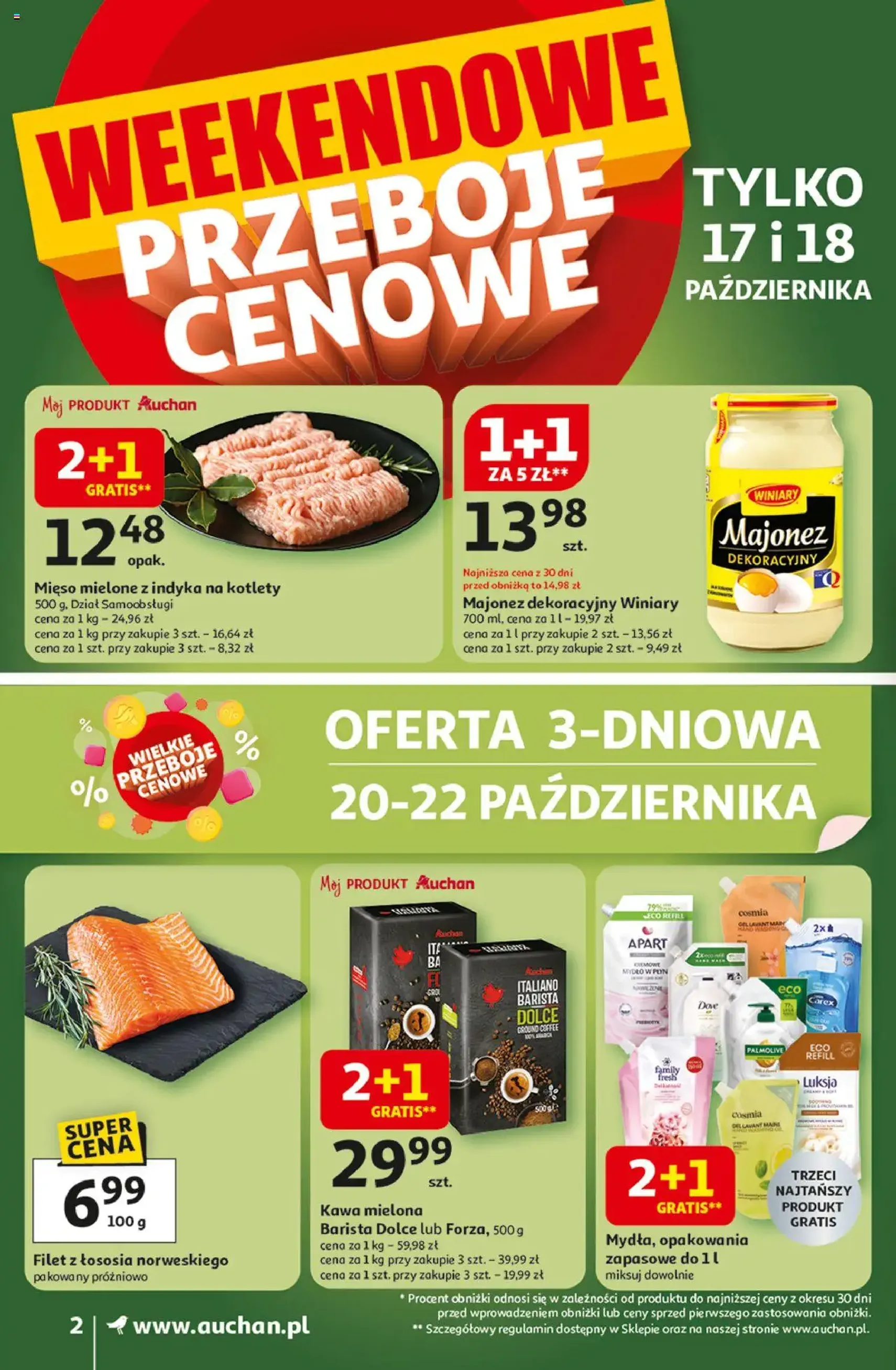 Auchan Gazetka - ważny gazetka od 16.10.2025 strona 2 z 8 Auchan Gazetka - ważny gazetka od 16.10.2025 strona 2 z 8