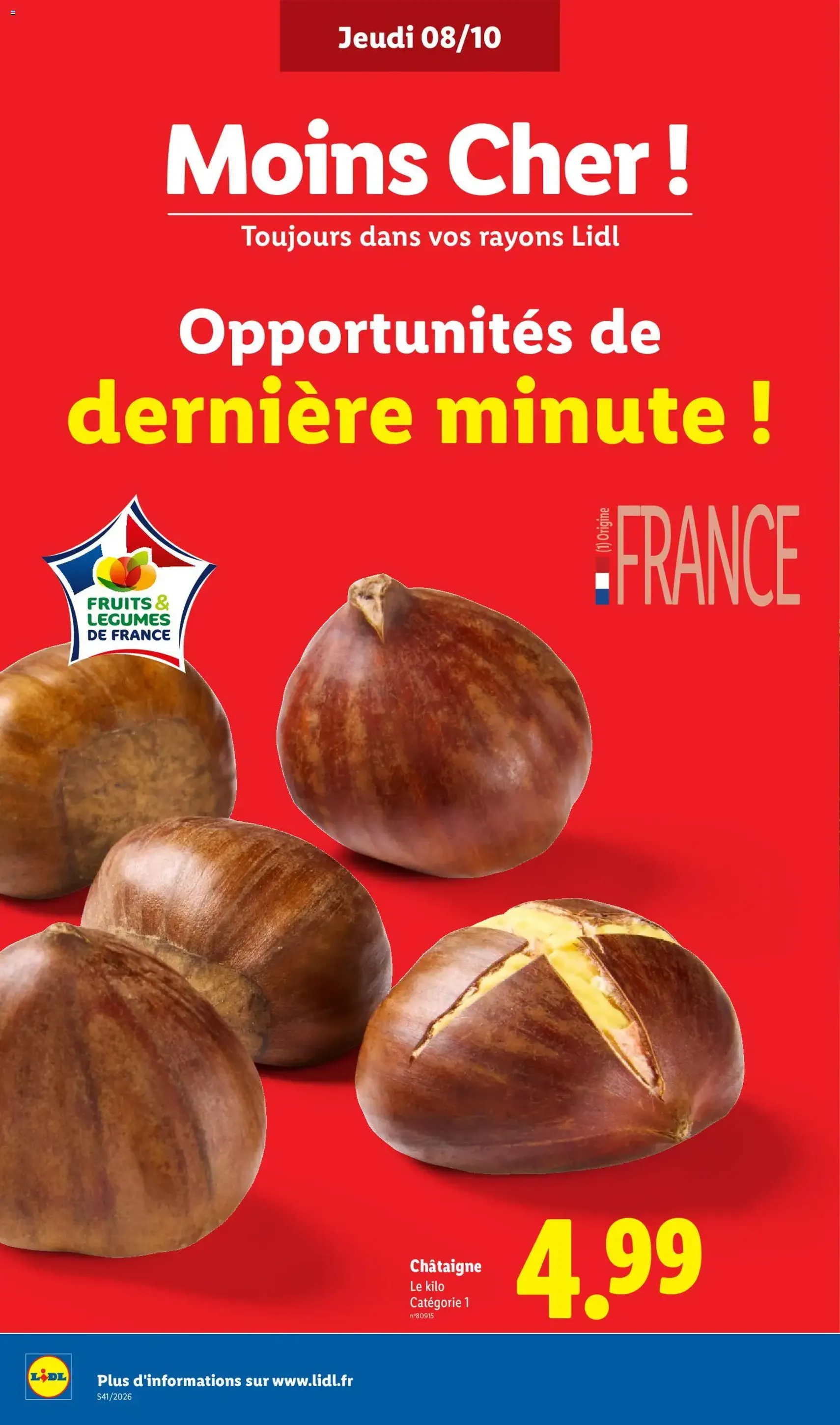 LIDL catalogue - brochure valable à partir du 08/10/2026, page 4 sur 61
