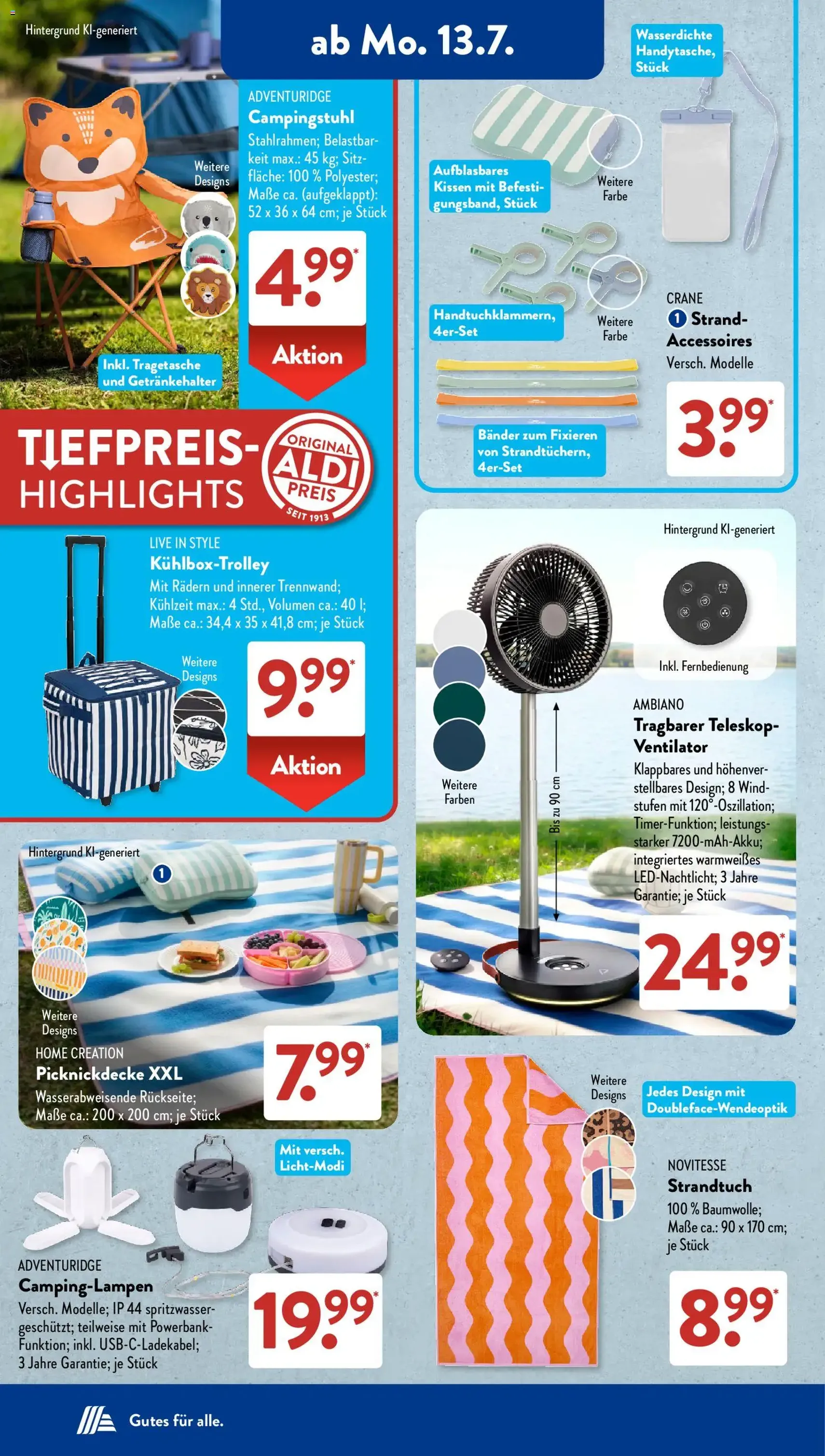 Aldi Süd Prospekt - Gültiger Prospekt ab 13.07.2026, Seite 13 von insgesamt 30