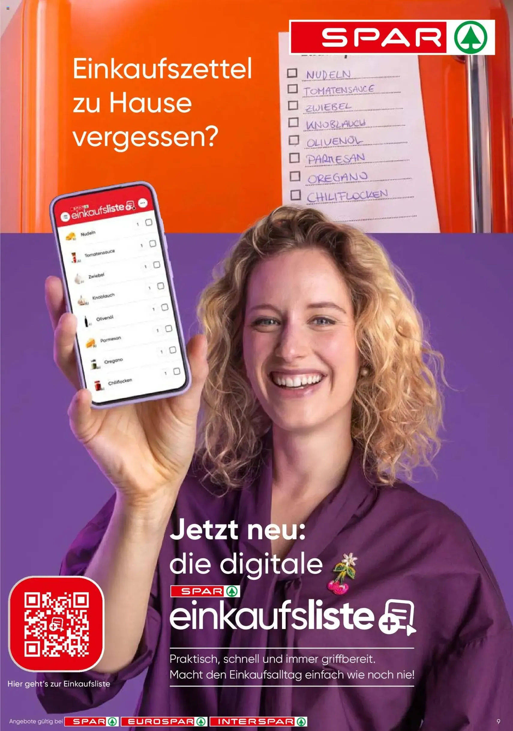 Spar Flugblatt - Gültiger Prospekt ab 24.09.2026, Seite 9 von insgesamt 20