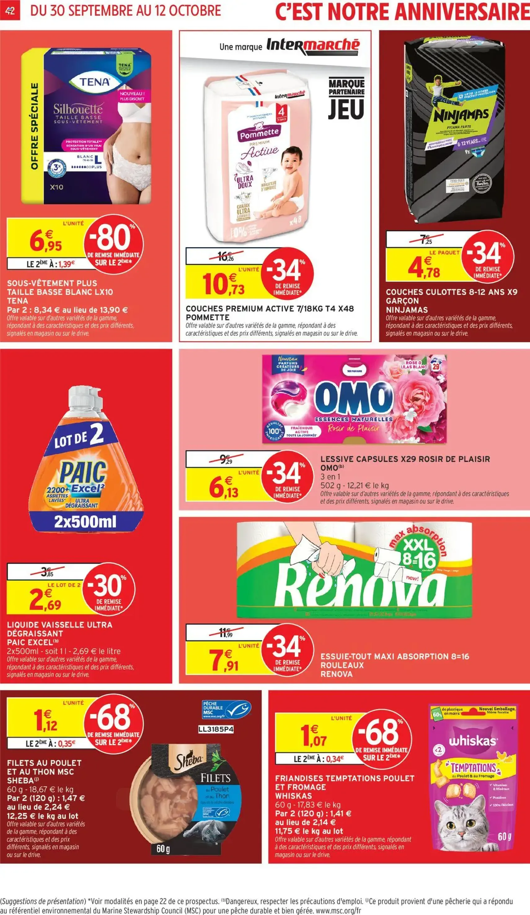 Intermarché - C'est encore notre très gros anniversaire - brochure valable à partir du 30/09/2025, page 42 sur 52