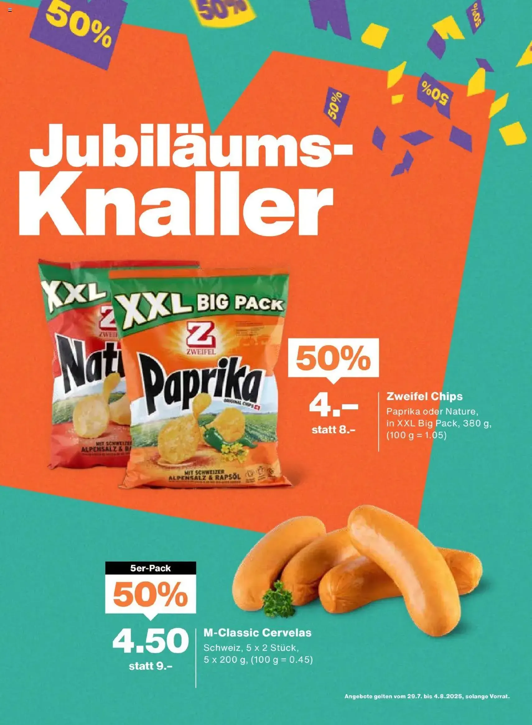 Migros Aktionen - Gültiger Prospekt ab 29.07.2025, Seite 20 von insgesamt 20