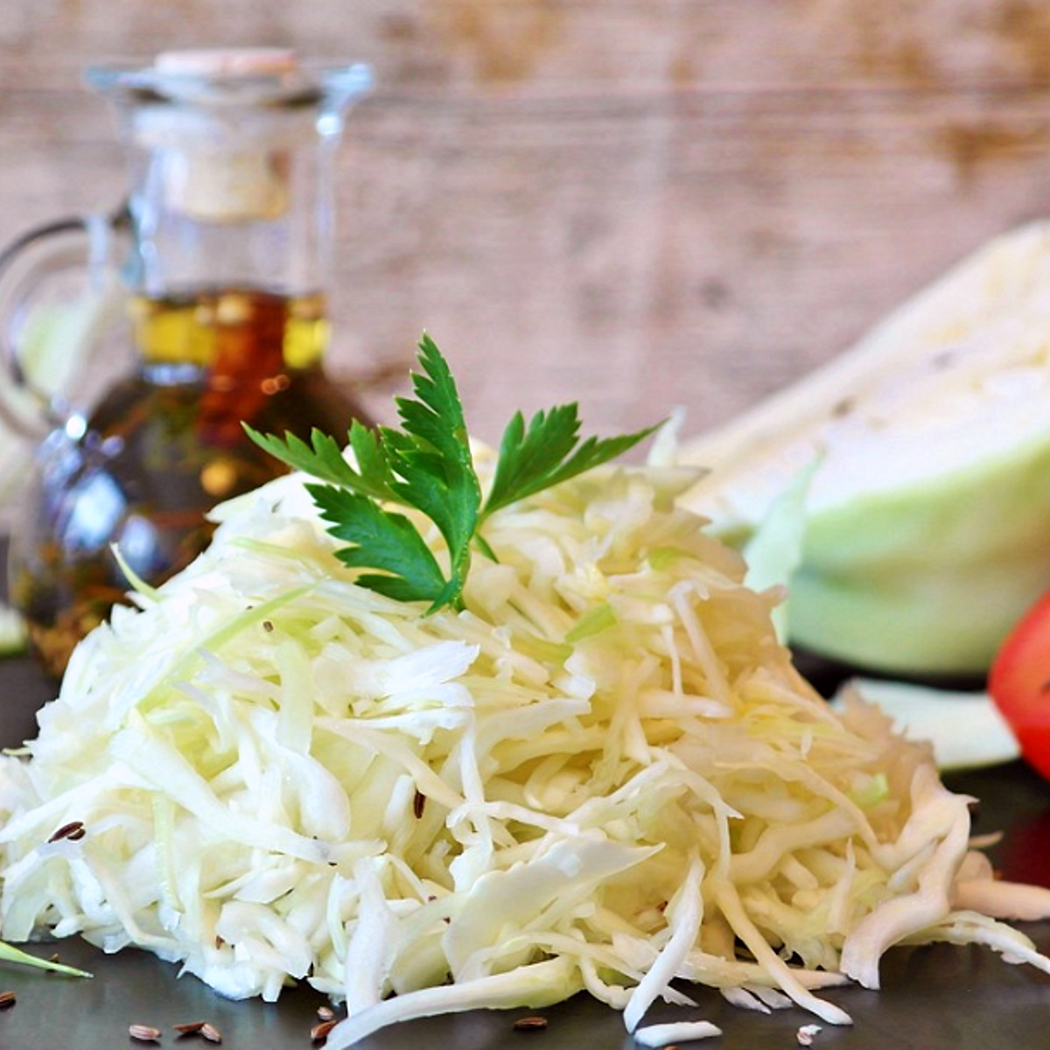 Il miglior sale di cavolo del mondo preparato velocemente