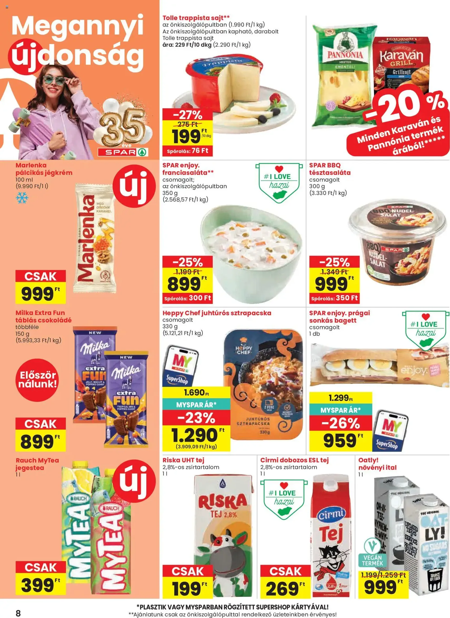 Spar akciós újság - 2026.07.30. érvényes szórólap 8 oldal 20 oldalból