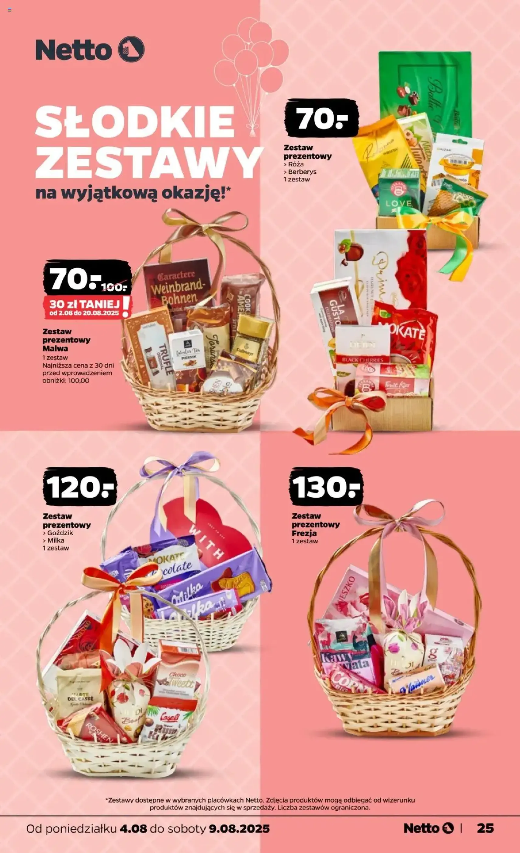 Netto gazetka - Spożywcza - ważny gazetka od 04.08.2025 strona 25 z 28 Netto gazetka - Spożywcza - ważny gazetka od 04.08.2025 strona 25 z 28