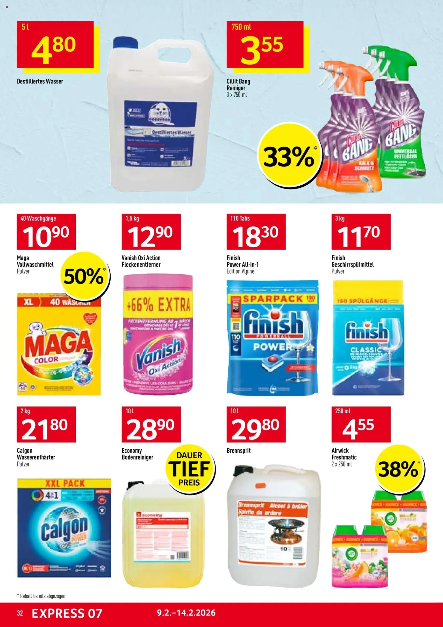 Prodega Aktionen - Gültiger Prospekt ab 09.02.2026, Seite 32 von insgesamt 36