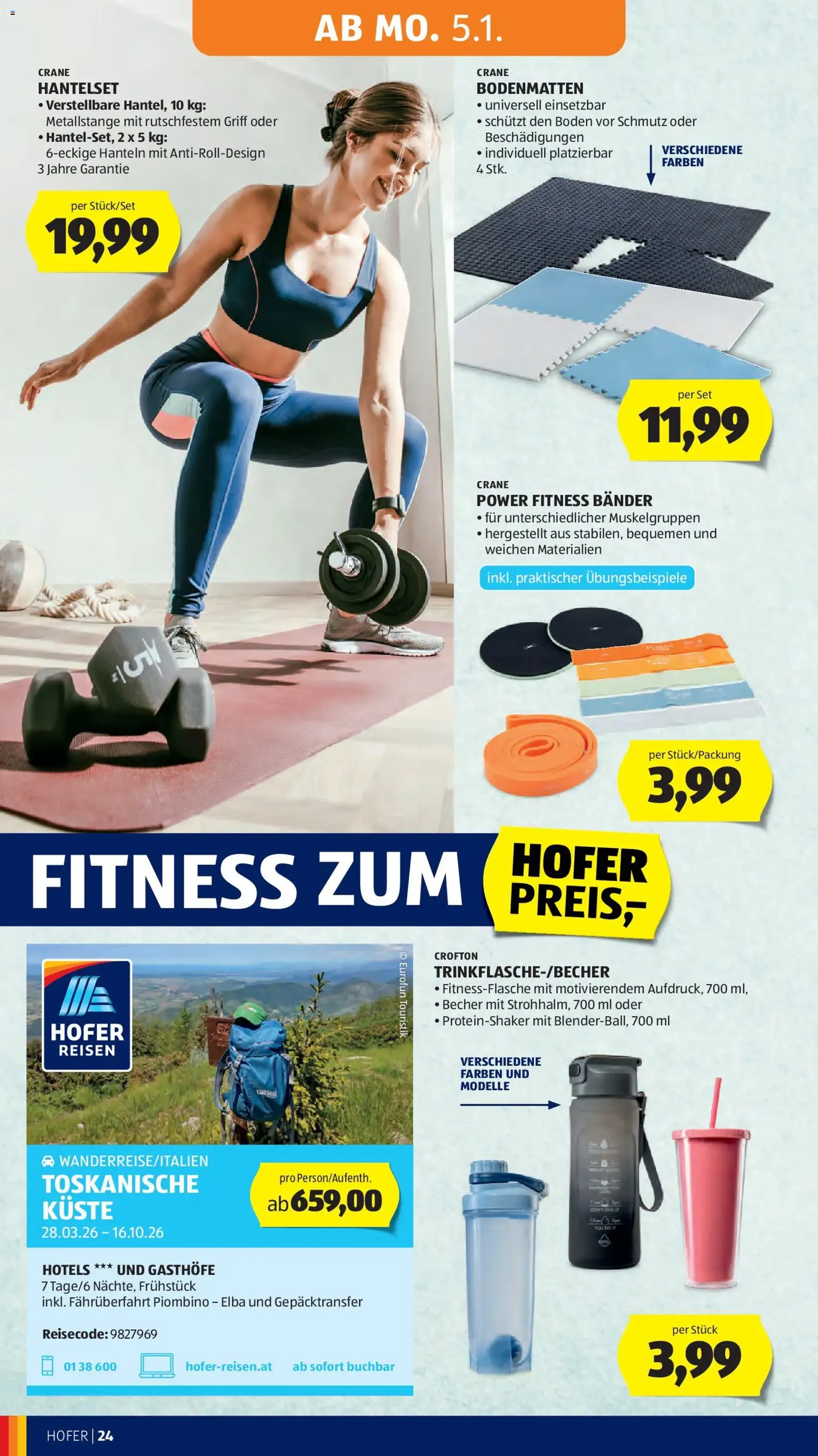 Hofer Flugblatt - Gültiger Prospekt ab 02.01.2026, Seite 28 von insgesamt 45