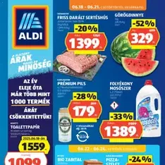Aldi akciós újság - szórólap előnézete érvényes 2026.06.18. -tól
