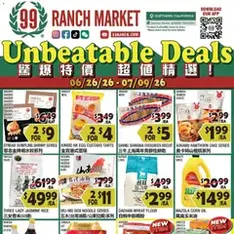 99 Ranch Market Weekly Ad - Flyer preview valid from 06/26/2026