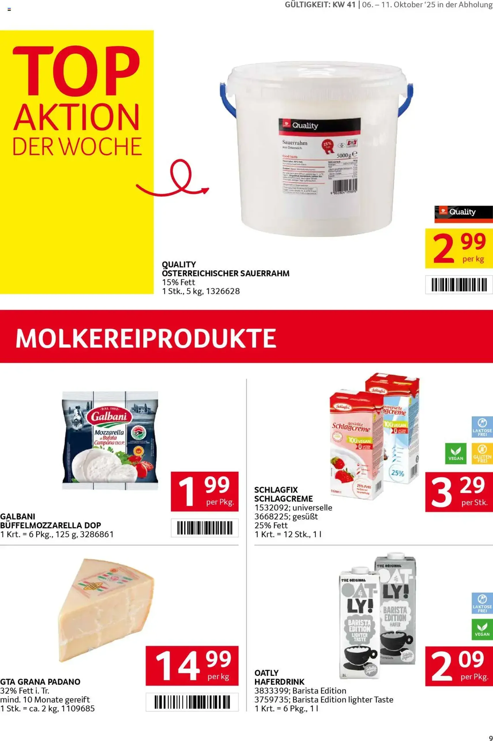Transgourmet Flugblatt - Gültiger Prospekt ab 05.10.2025, Seite 8 von insgesamt 26