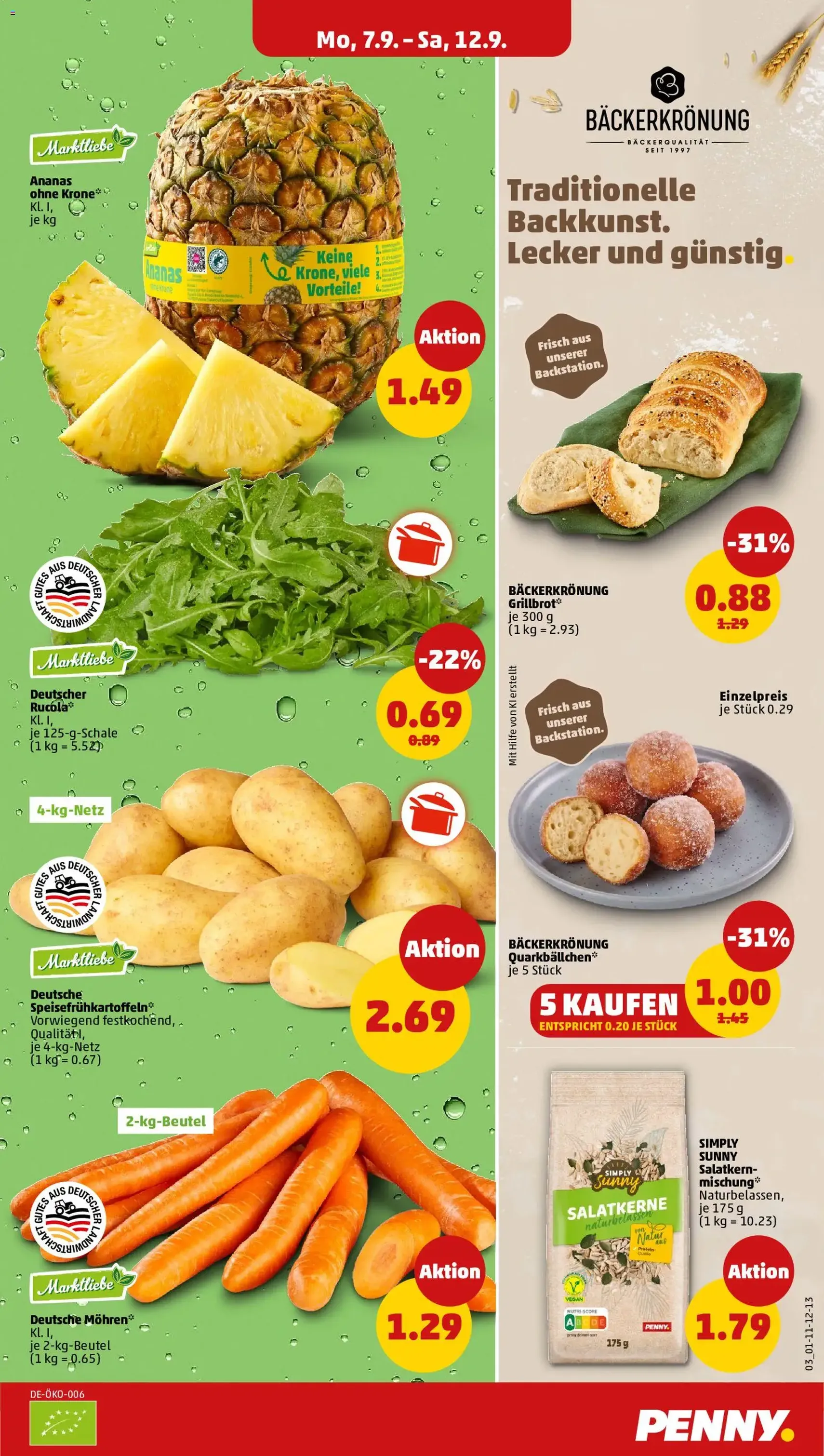 Penny Prospekt - Gültiger Prospekt ab 07.09.2026, Seite 3 von insgesamt 41