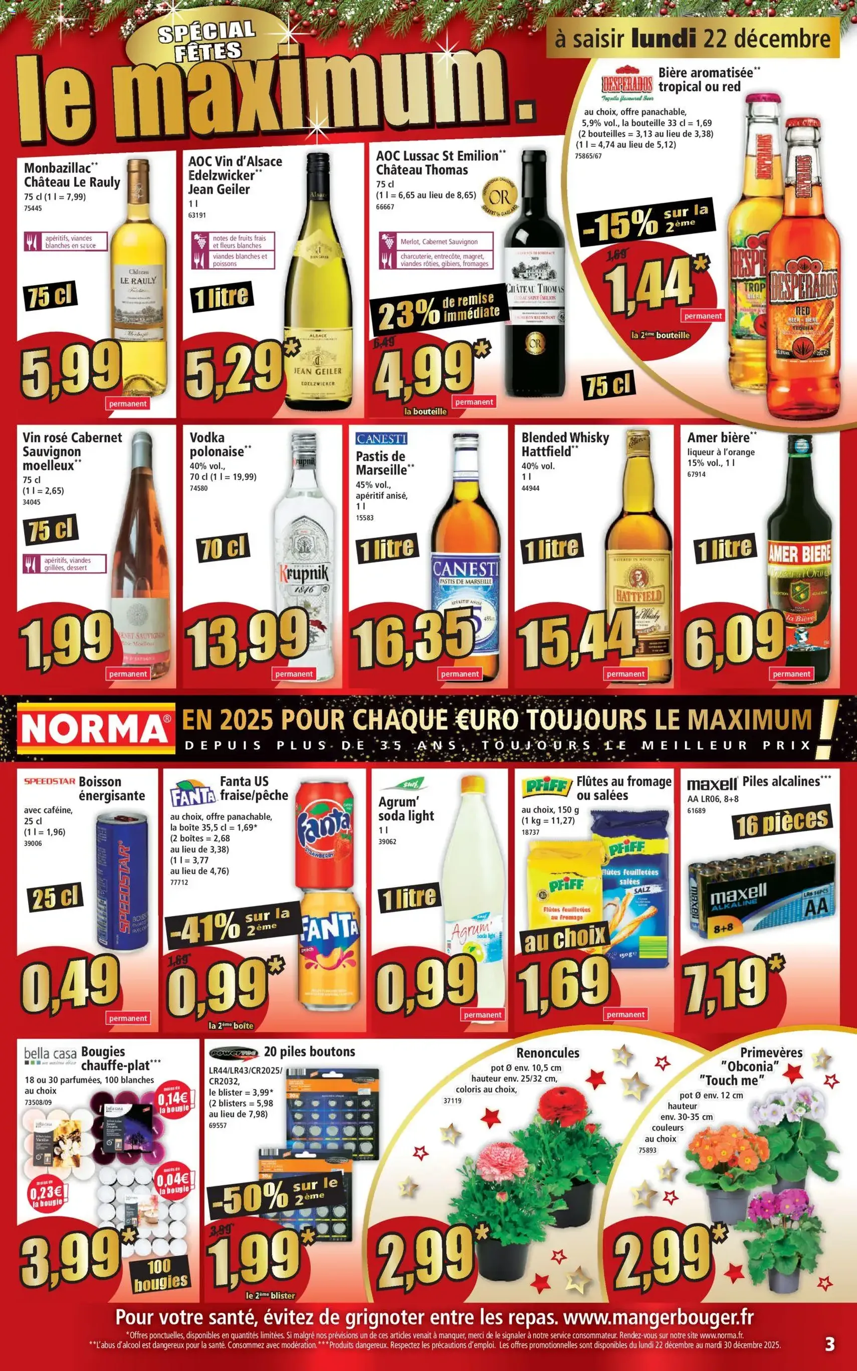 Norma catalogue - brochure valable à partir du 22/12/2025, page 3 sur 12