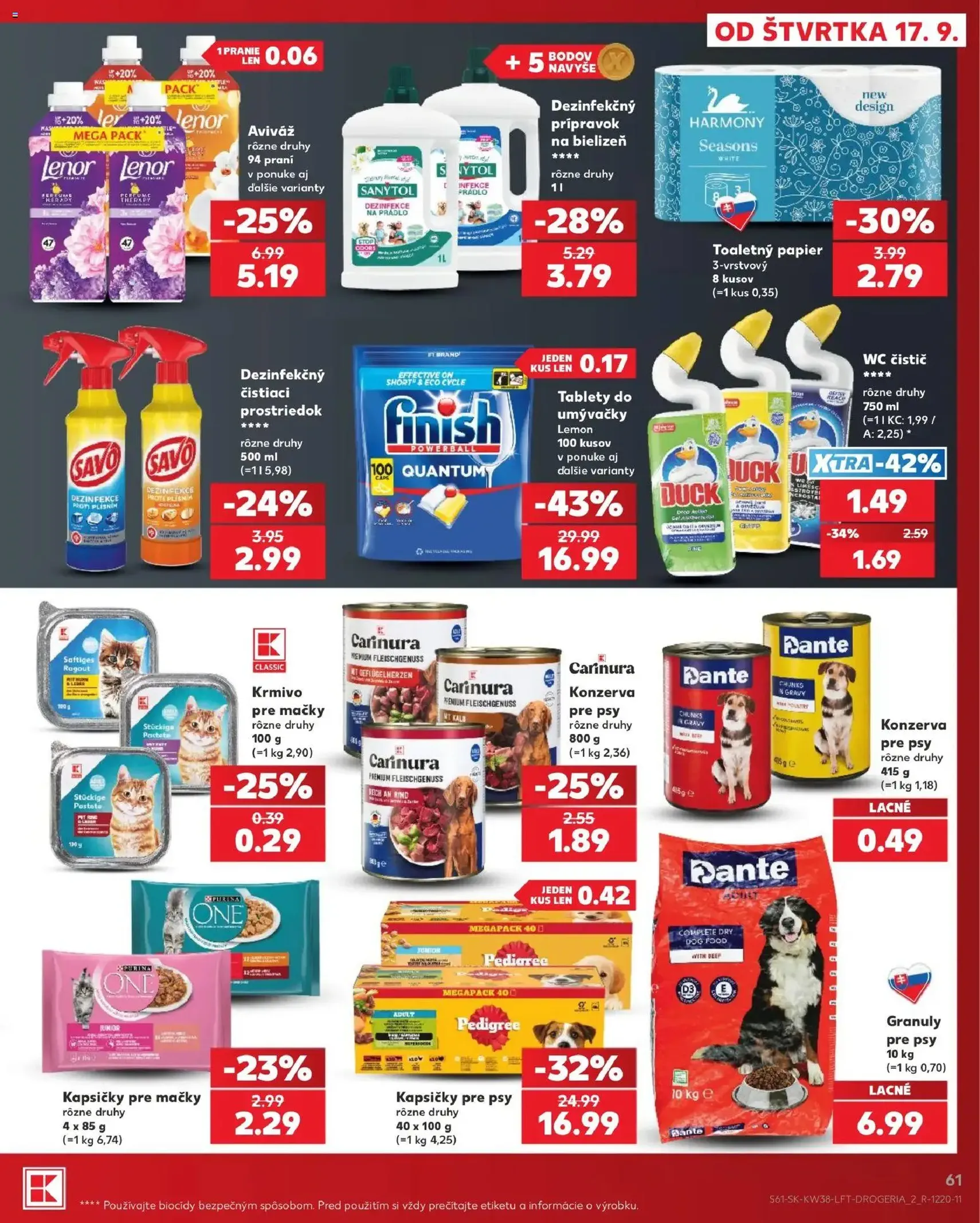 Kaufland leták - platný leták od 17.09.2026 strana 61 z 84