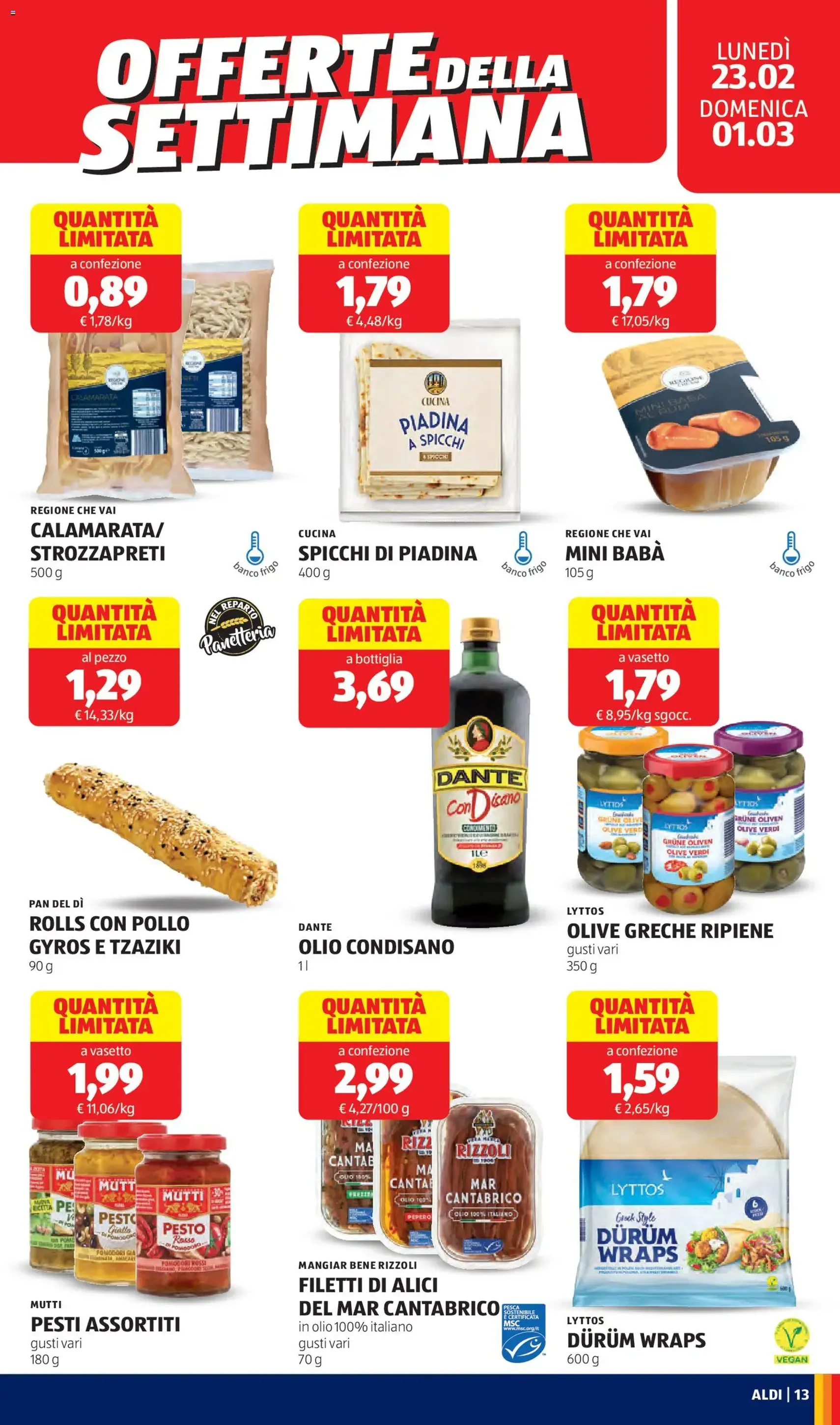 Volantino Aldi - volantino valido dal 23/02/2026 pagina 13 di 32
