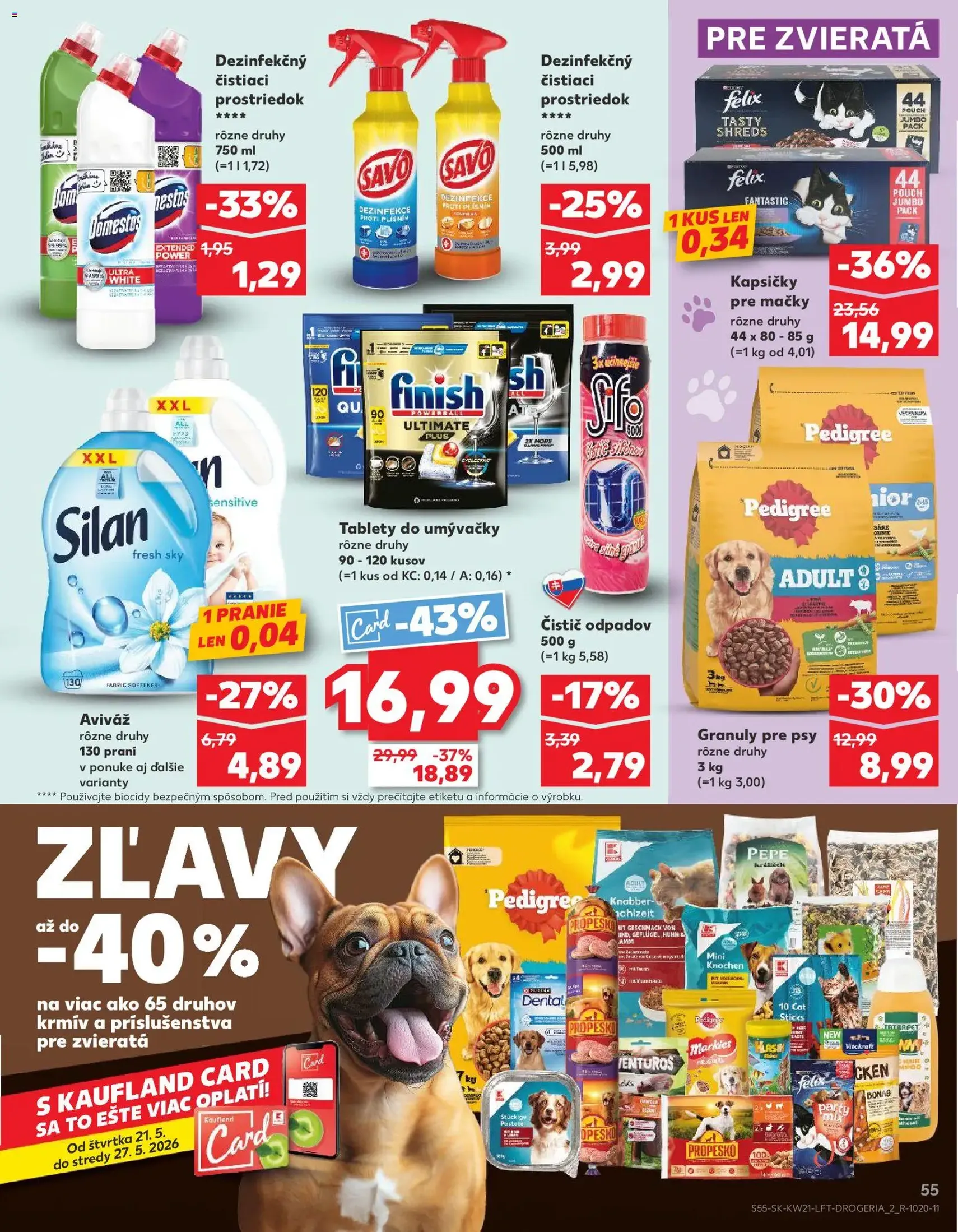 Kaufland SK akciós újság - 2026.05.21. érvényes szórólap 55 oldal 74 oldalból