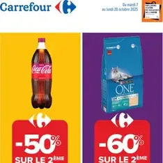 Carrefour catalogue semaine 41 - Prévisualisation du catalogue valable à partir du 07/10/2025