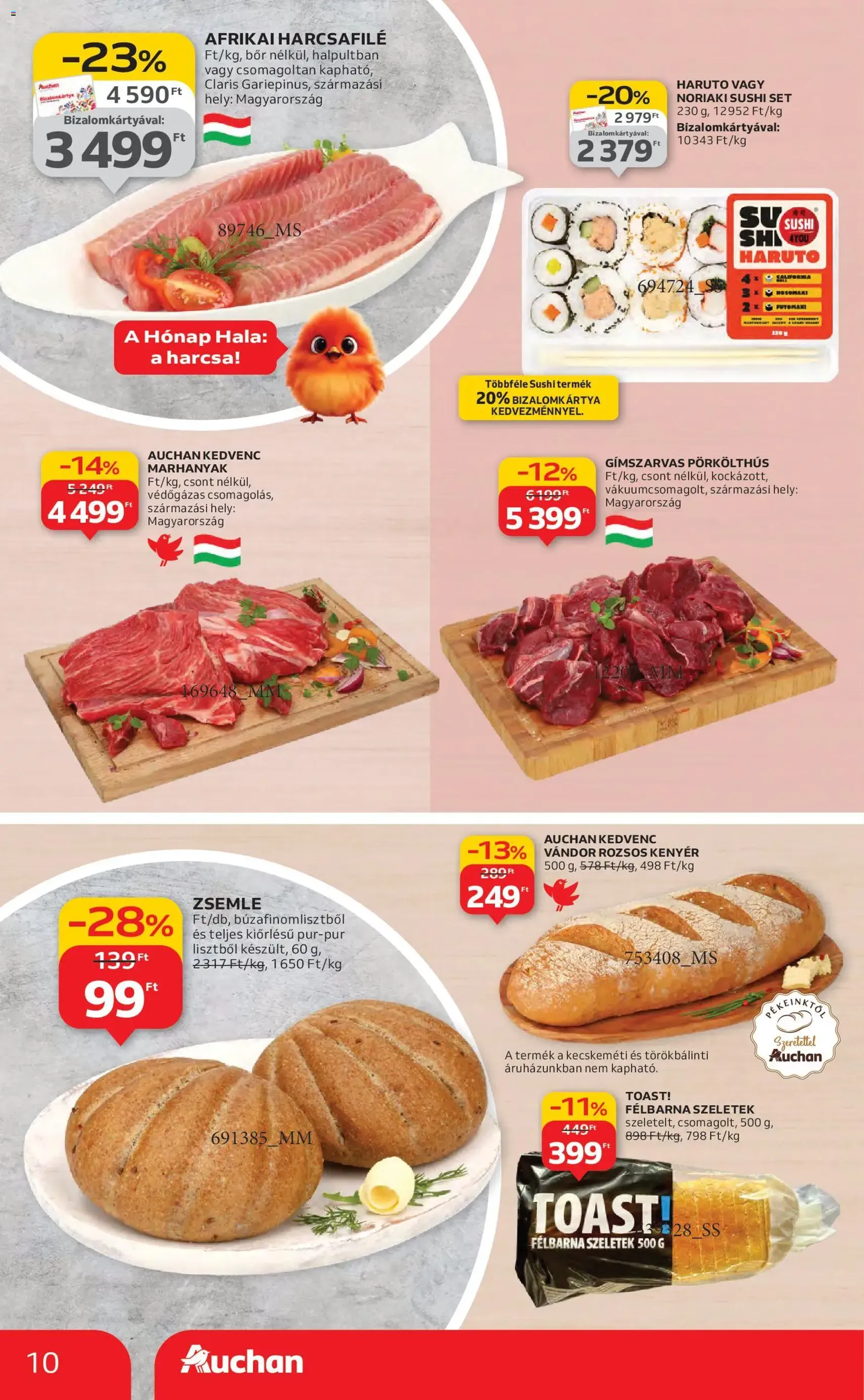 Auchan Akciós újság - 2025.11.06. érvényes szórólap 10 oldal 58 oldalból