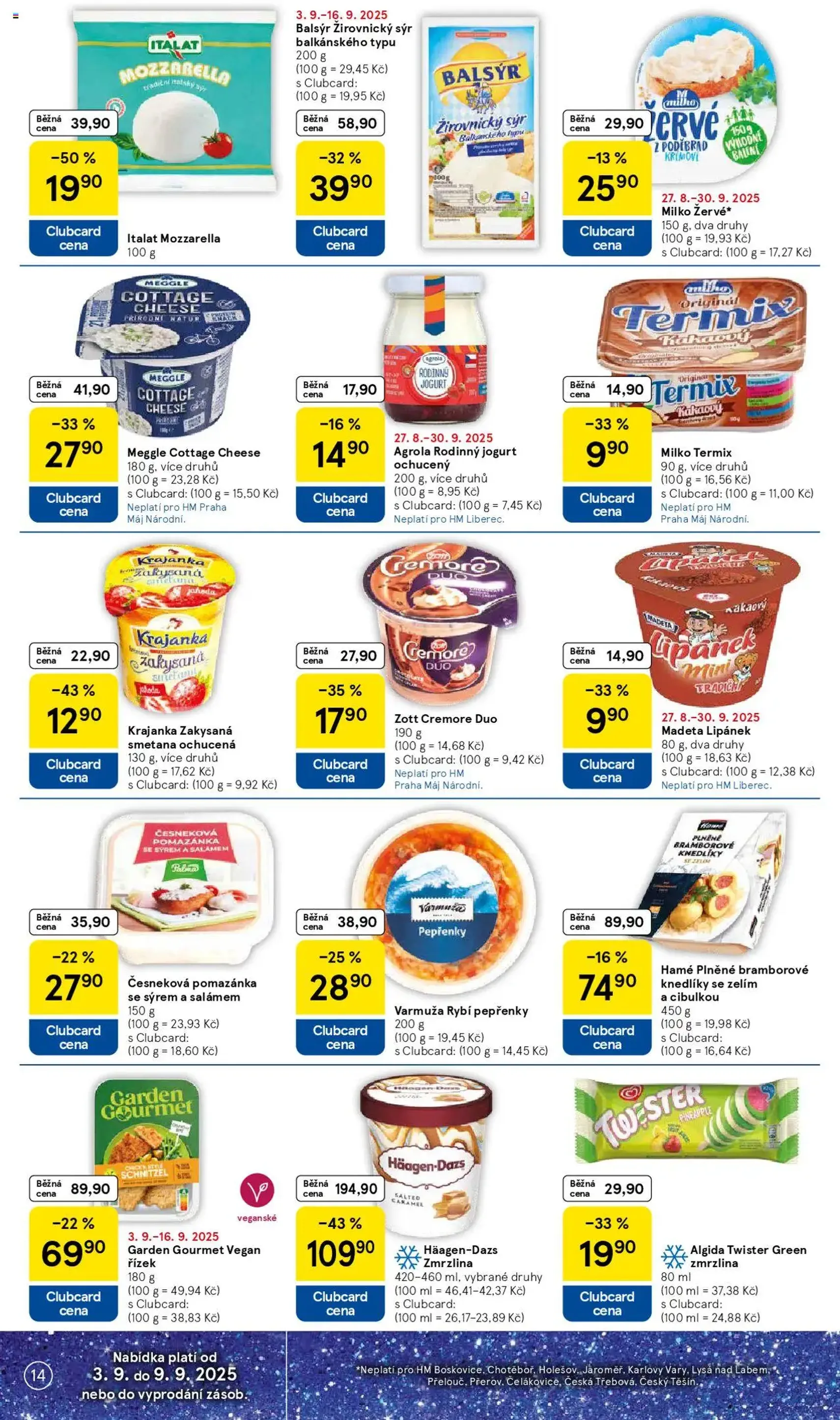 Tesco leták - Hypermarket - platný leták od 03.09.2025 strana 14 z 31 Tesco leták - Hypermarket - platný leták od 03.09.2025 strana 14 z 31