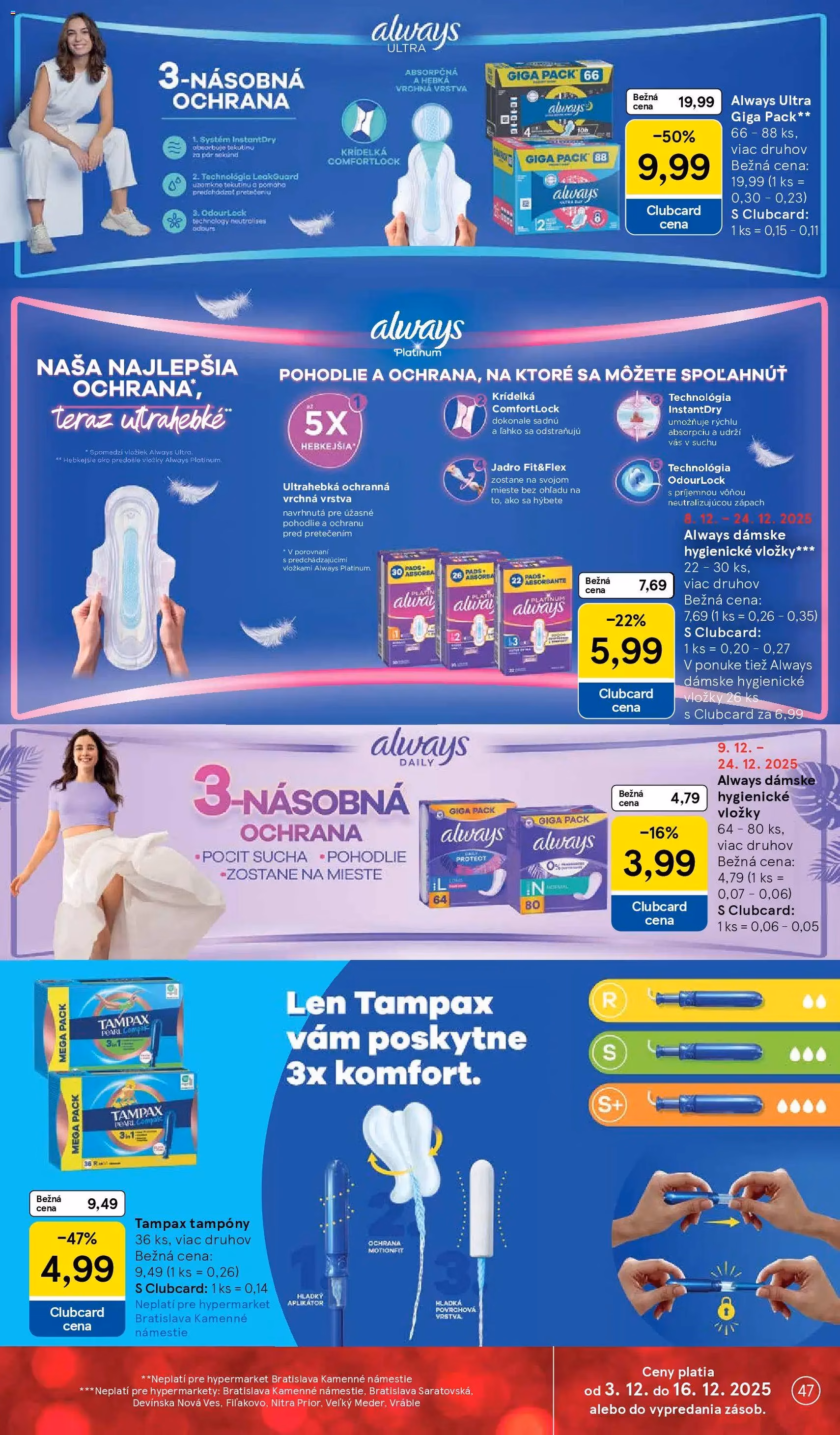 Tesco Hypermarket - leták - platný leták od 08.12.2025 strana 47 z 49