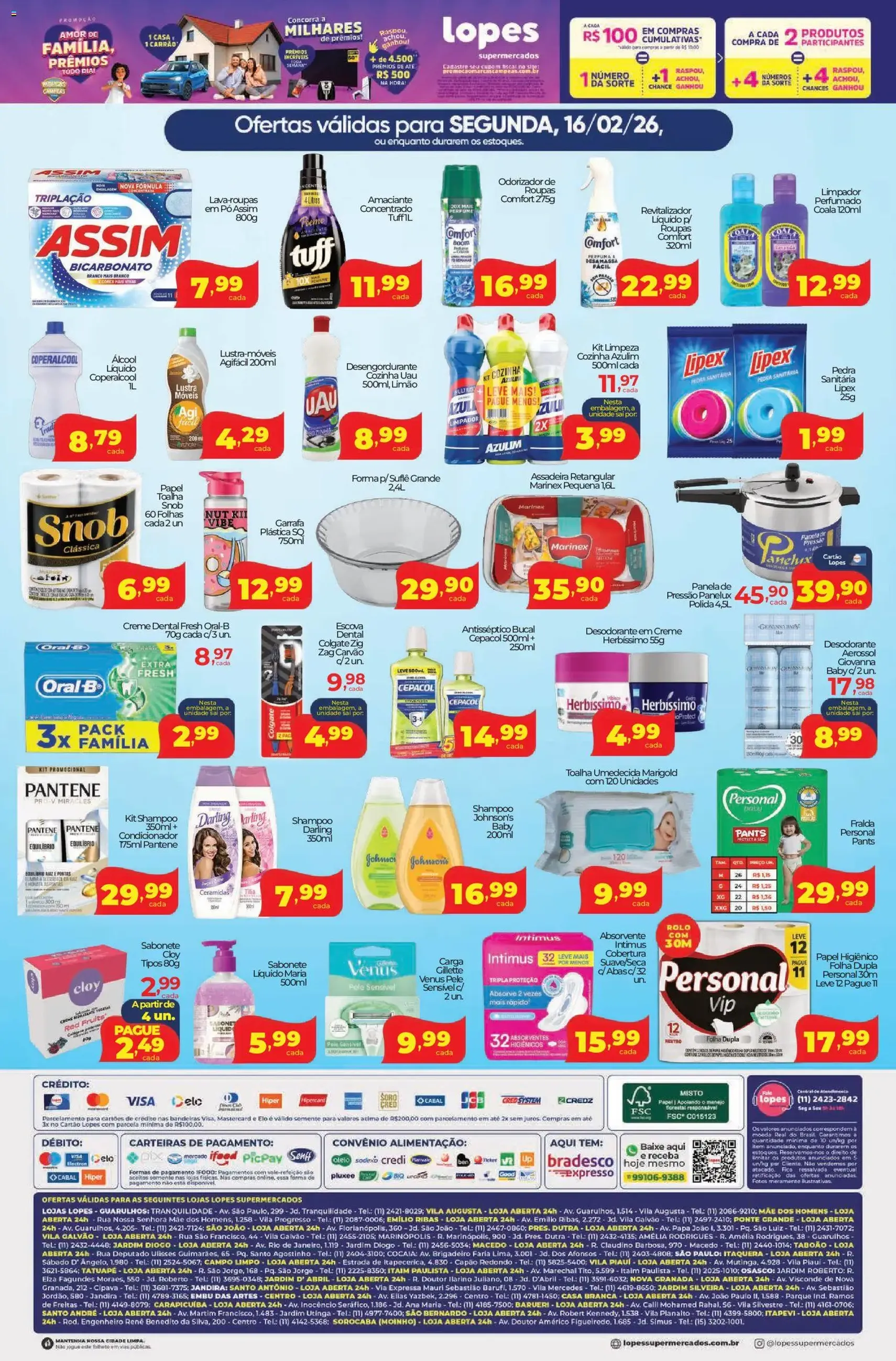 Lopes Supermercados - Ofertas da semana - folheto válido a partir de 16/02/2026 página 2 de 2