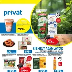 PRIVÁT akciós újság - szórólap előnézete érvényes 2026.05.14. -tól