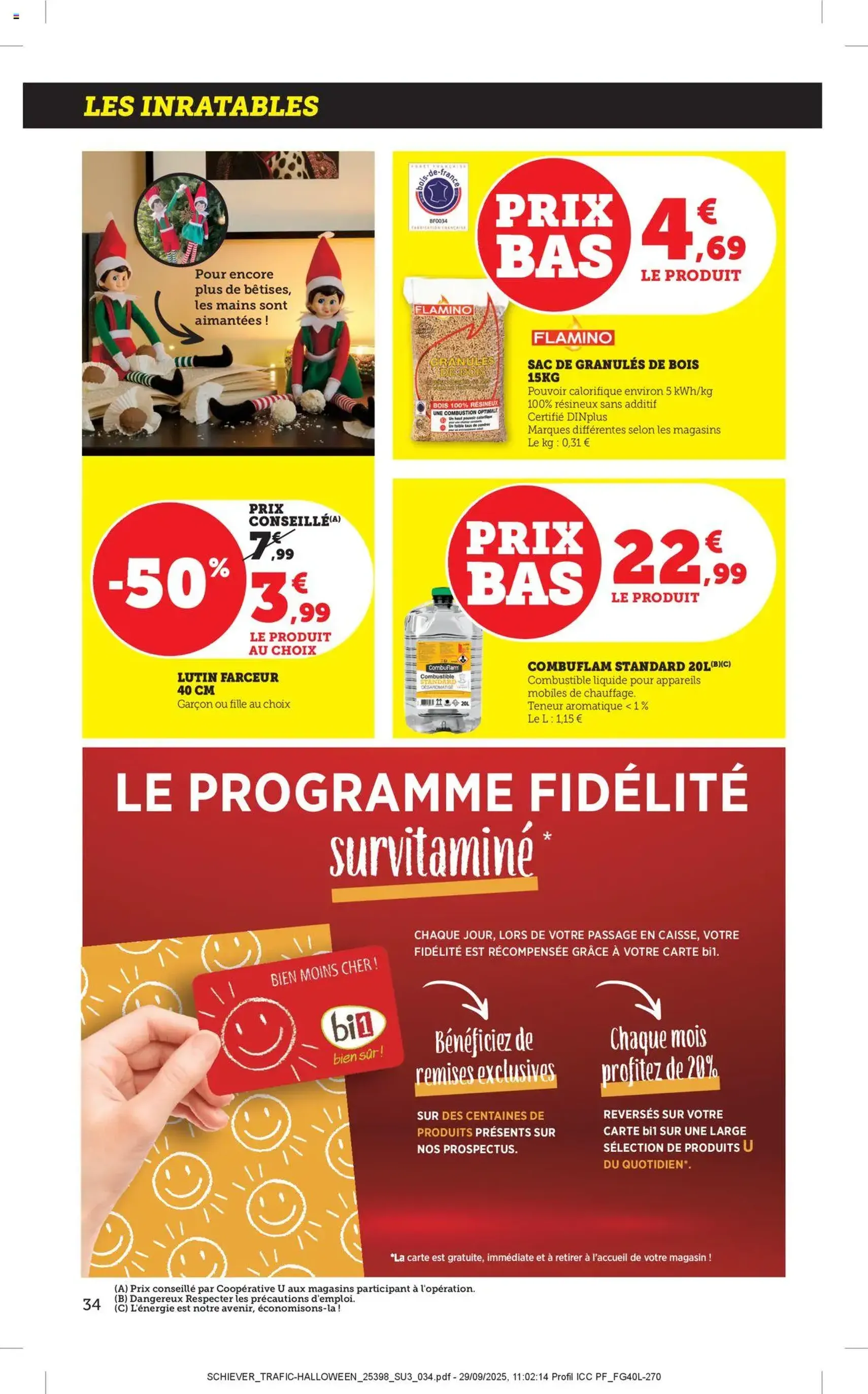 Bi1 catalogue - brochure valable à partir du 20/10/2025, page 34 sur 36 Bi1 catalogue - brochure valable à partir du 20/10/2025, page 34 sur 36