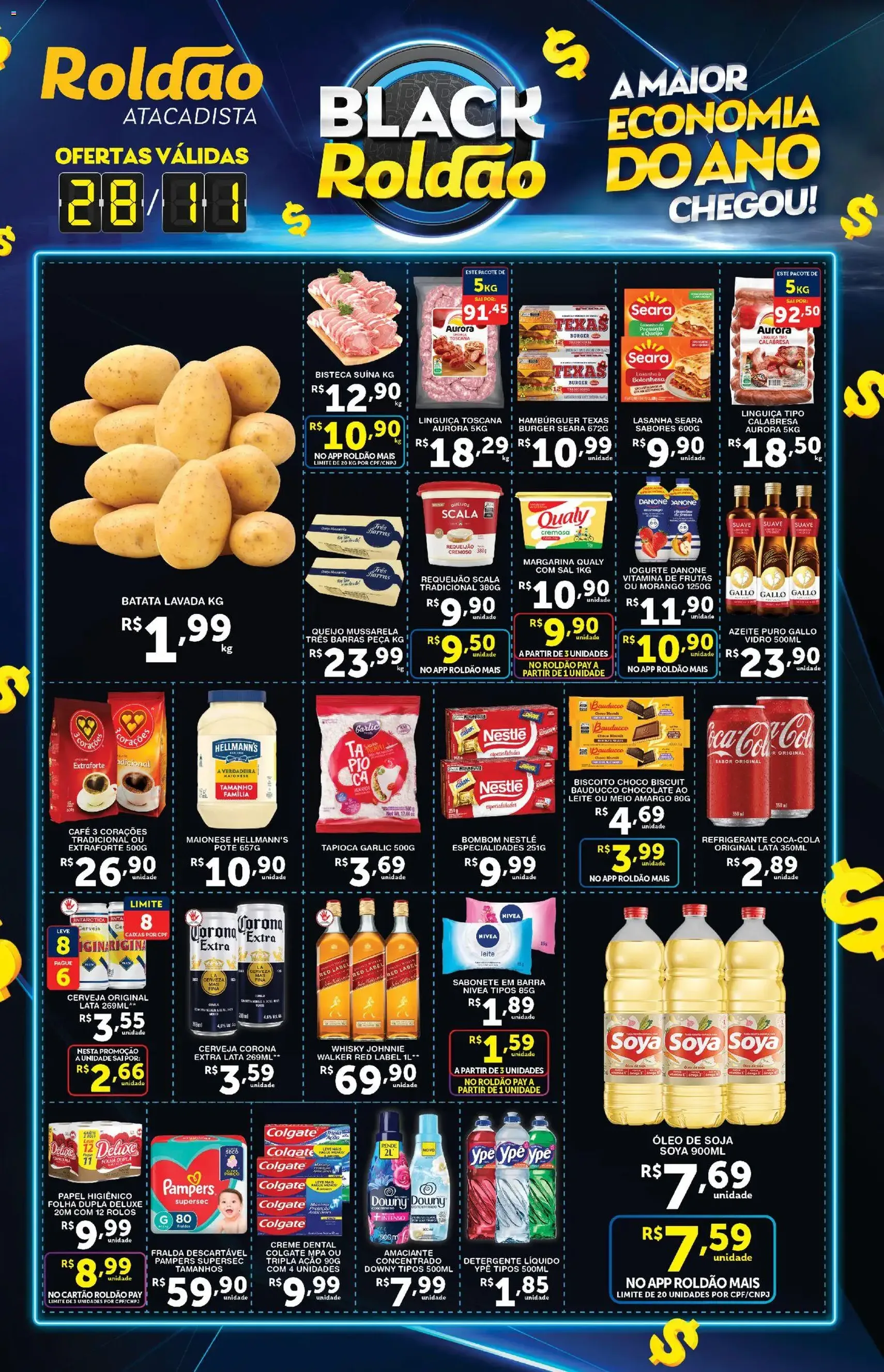 Roldão Black Friday - folheto válido a partir de 28/11/2025 página 1 de 4