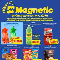 Magnetic akciós újság - szórólap előnézete érvényes 2026.06.25. -tól