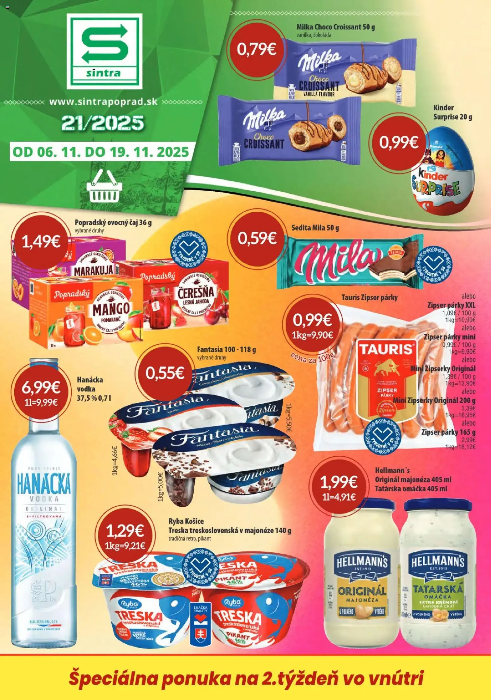 Sintra leták - platný leták od 06.11.2025 strana 1 z 24