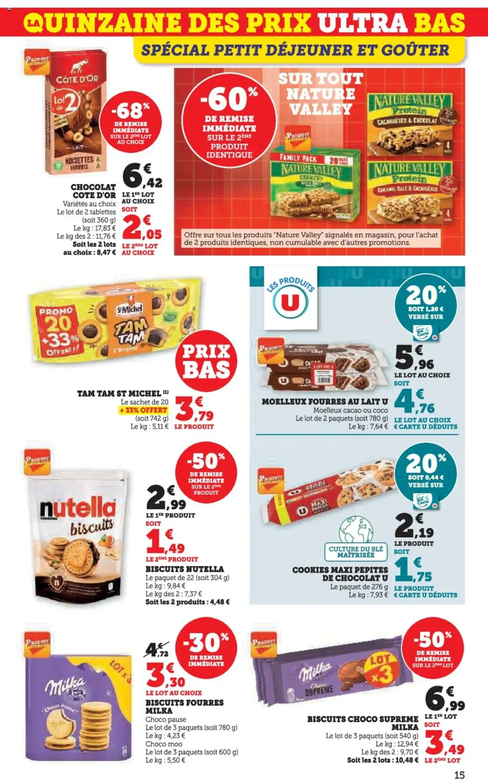 Super U catalogue - brochure valable à partir du 26/08/2025, page 15 sur 44 Super U catalogue - brochure valable à partir du 26/08/2025, page 15 sur 44