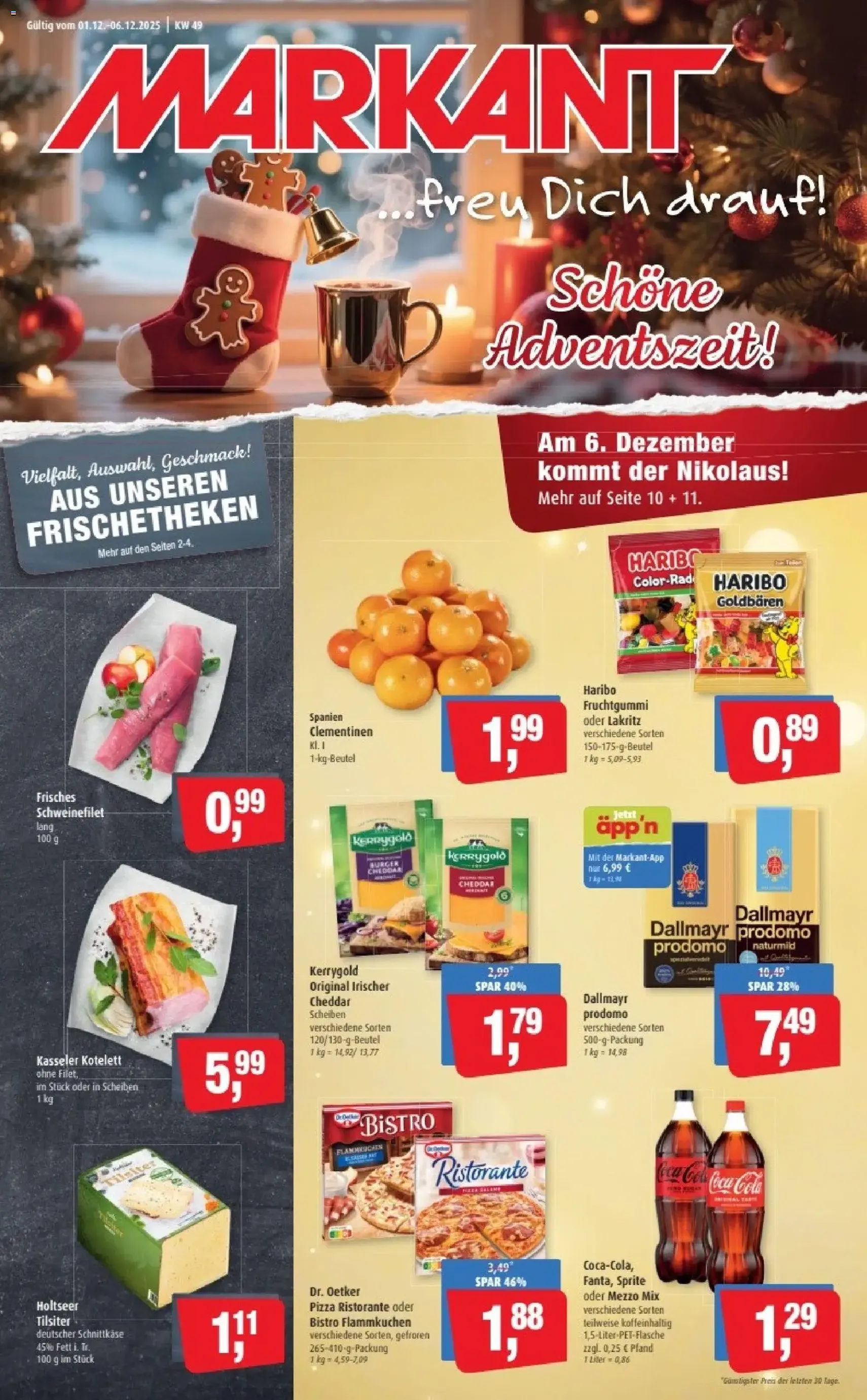 Markant Prospekt - Gültiger Prospekt ab 01.12.2025, Seite 1 von insgesamt 14