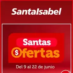 Vista previa del folleto Santa Isabel Ofertas válido desde 08.06.2026