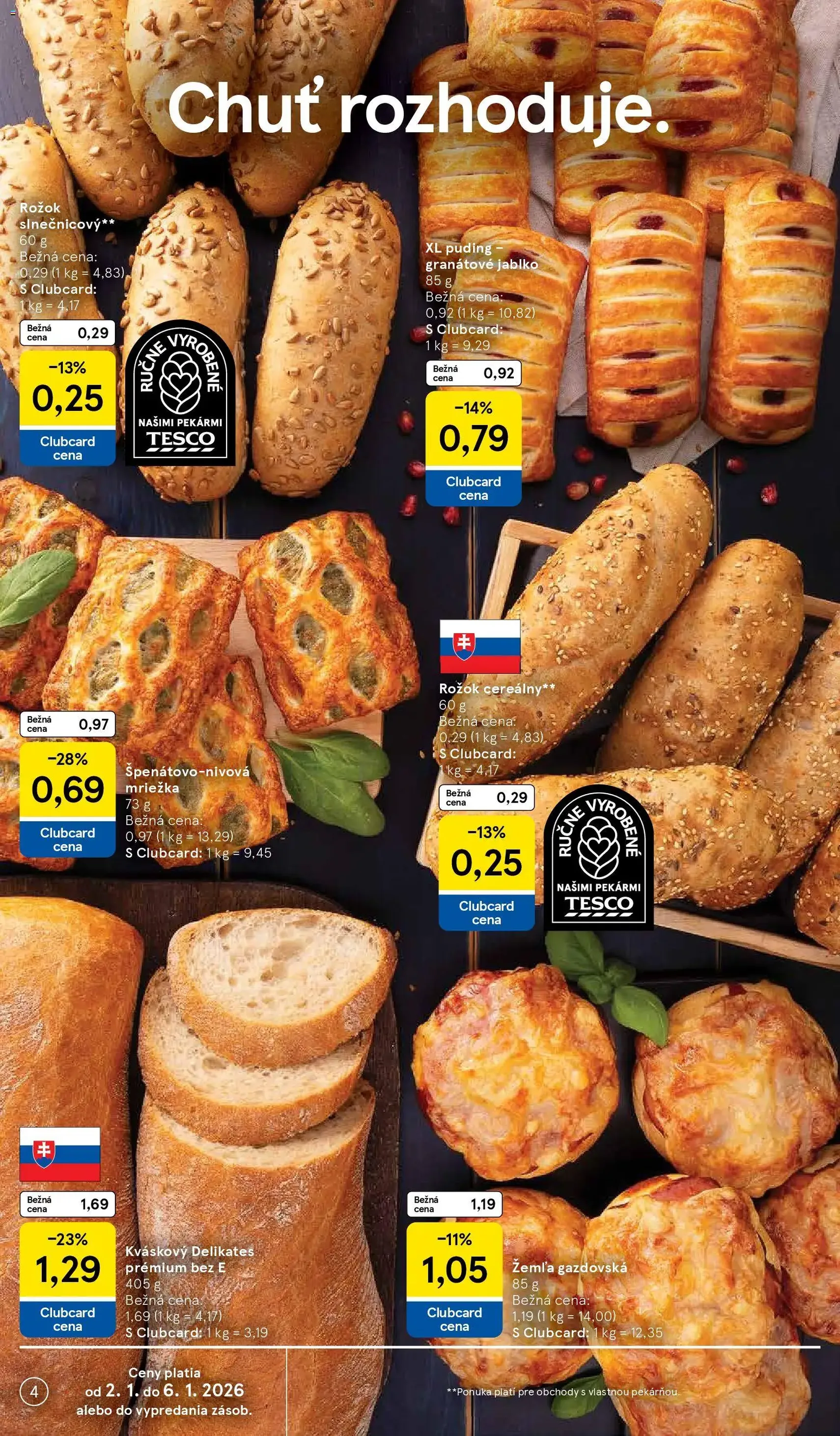 Tesco Hypermarket - leták - platný leták od 02.01.2026 strana 4 z 32