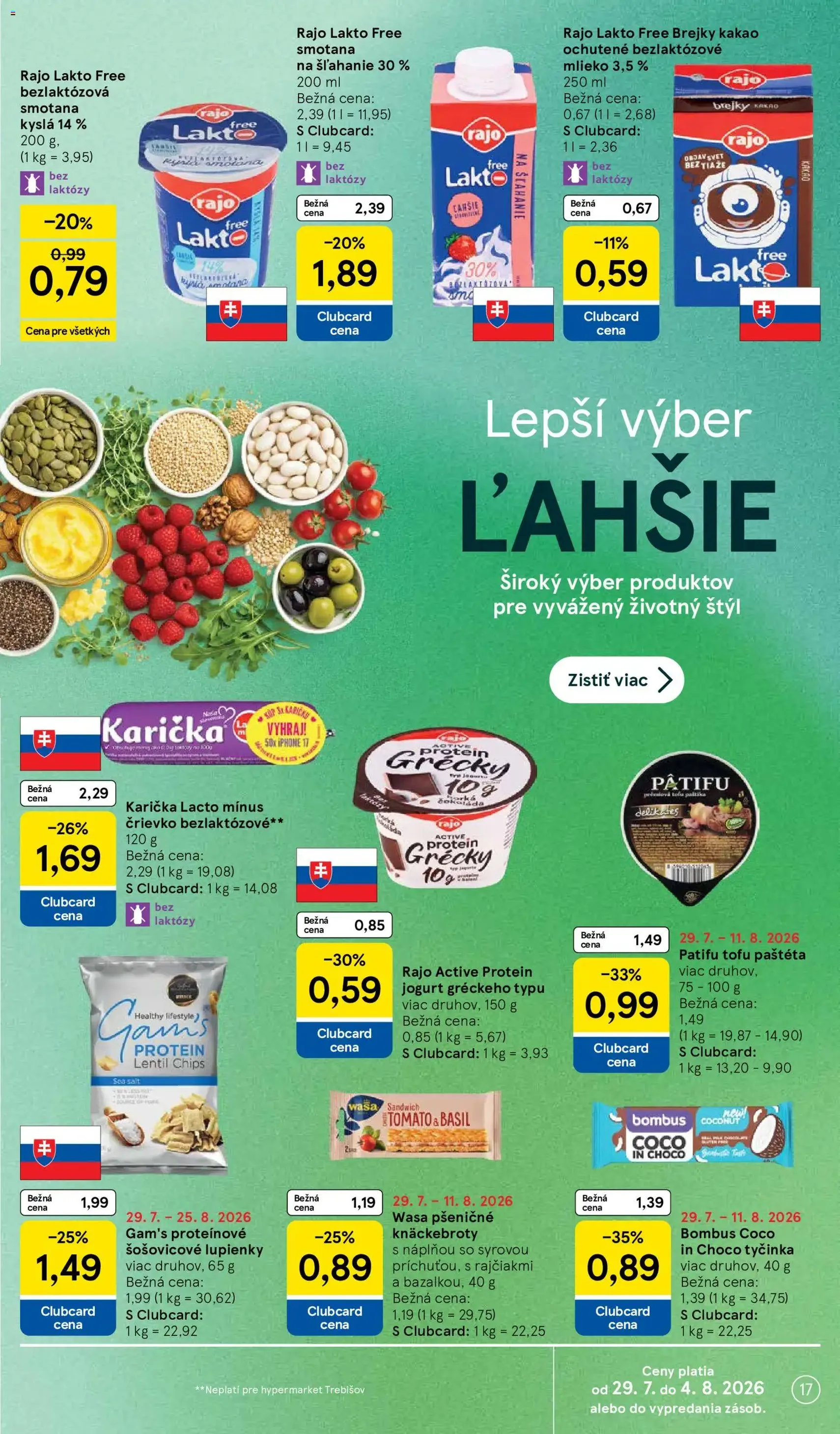Tesco Hypermarket - leták - platný leták od 29.07.2026 strana 17 z 53