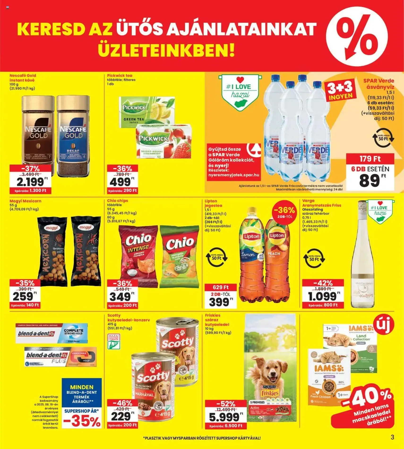 Interspar Akciós újság - 2025.08.21. érvényes szórólap 3 oldal 20 oldalból