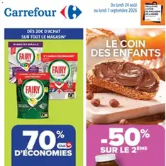 Carrefour catalogue - Prévisualisation du catalogue valable à partir du 24/08/2026