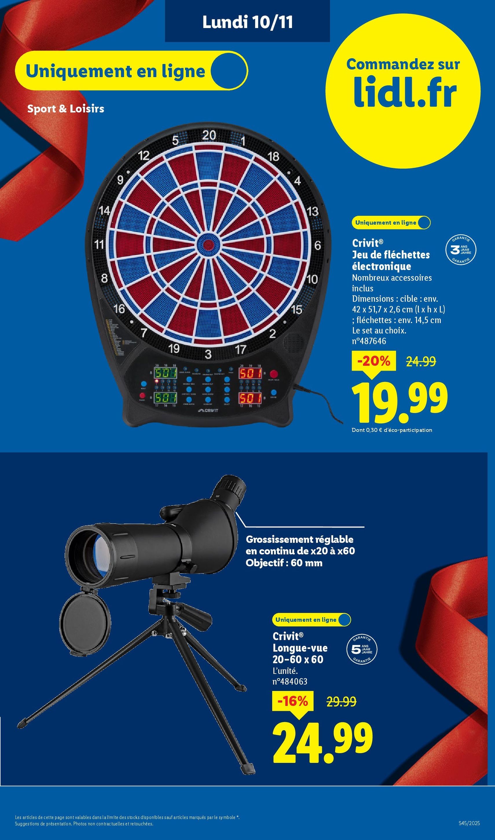 LIDL catalogue semaine 45 - brochure valable à partir du 06/11/2025, page 87 sur 95