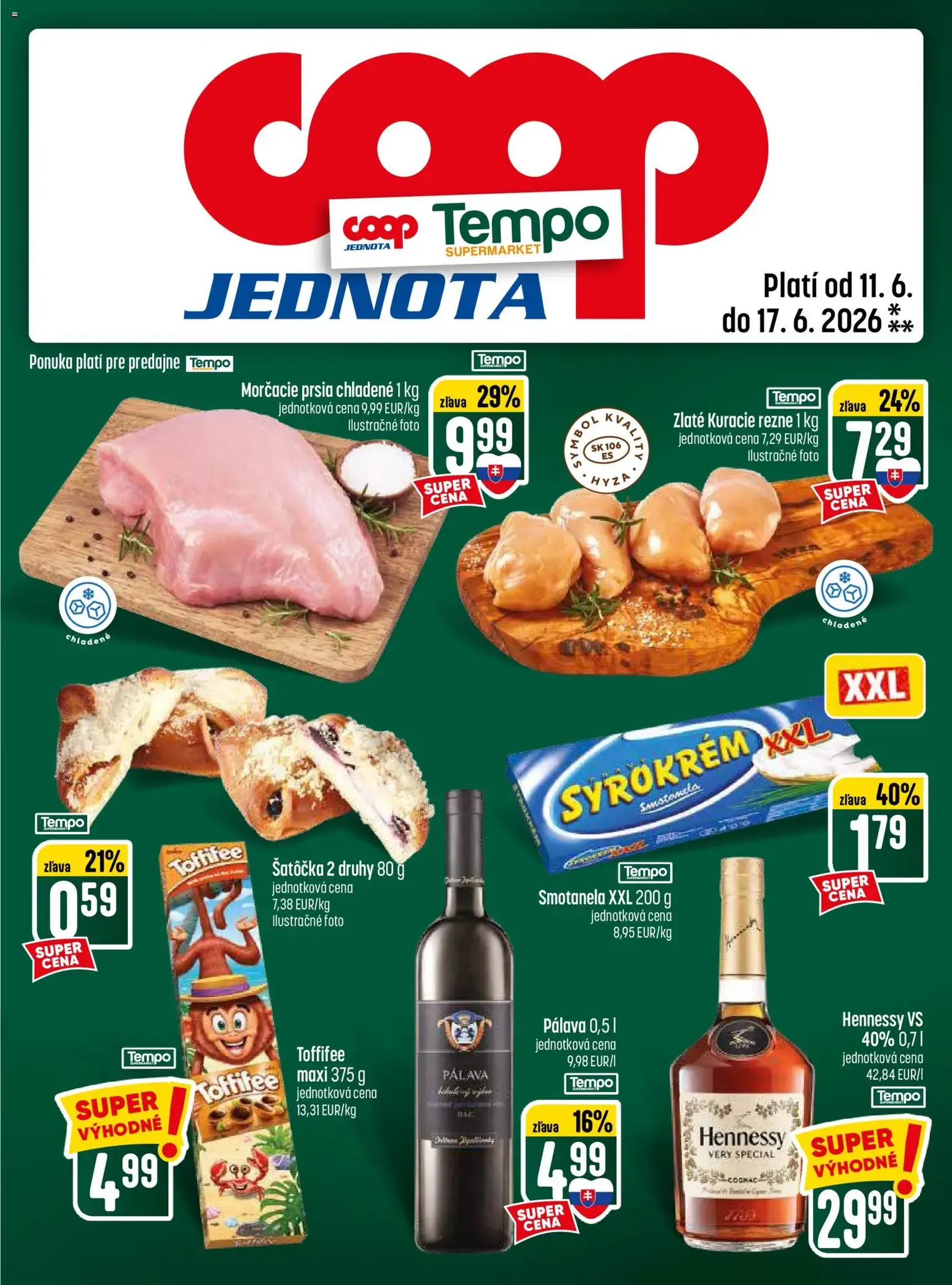 COOP Jednota leták - platný leták od 11.06.2026 strana 29 z 32